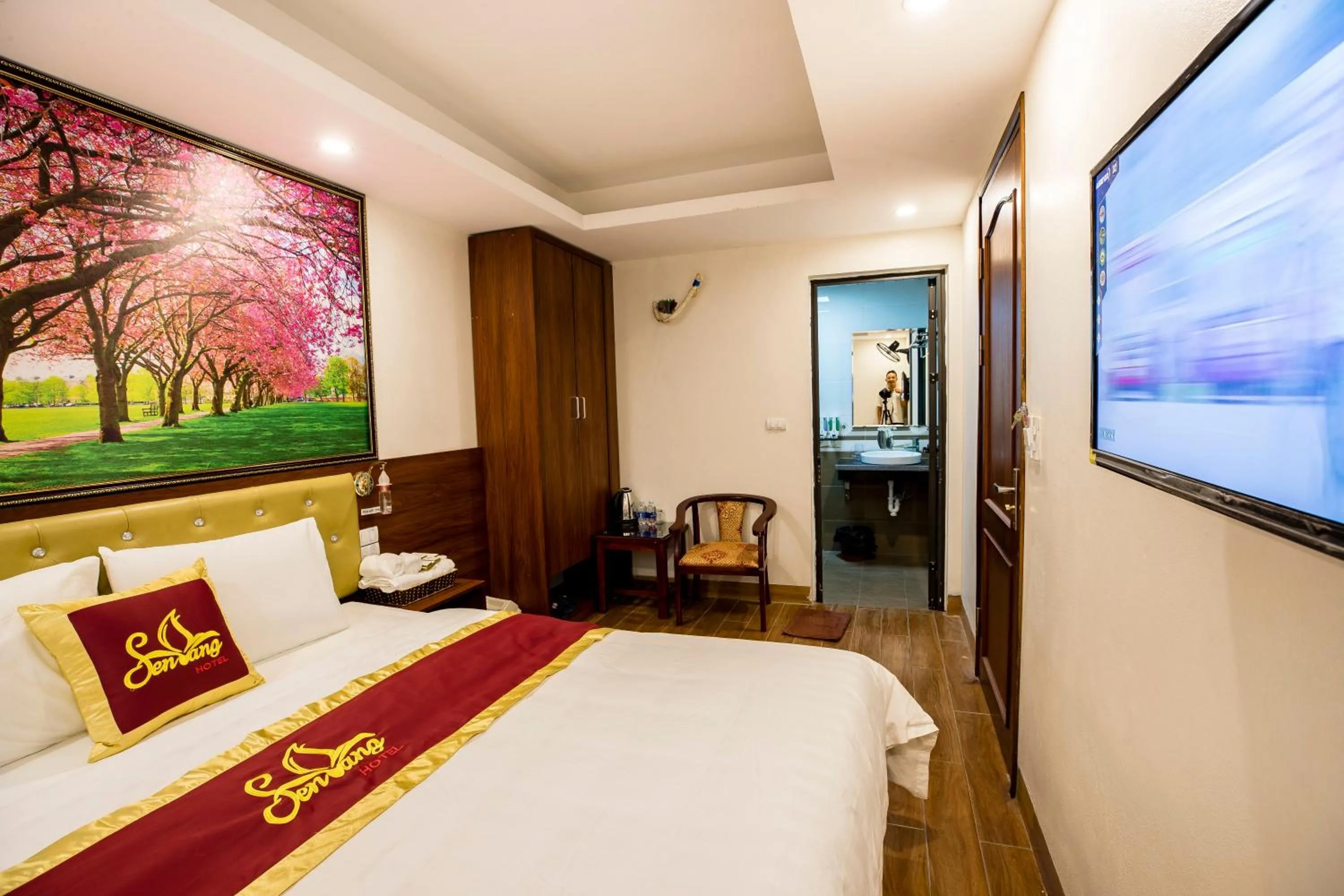 Bed in Sen Vang 2 Hotel