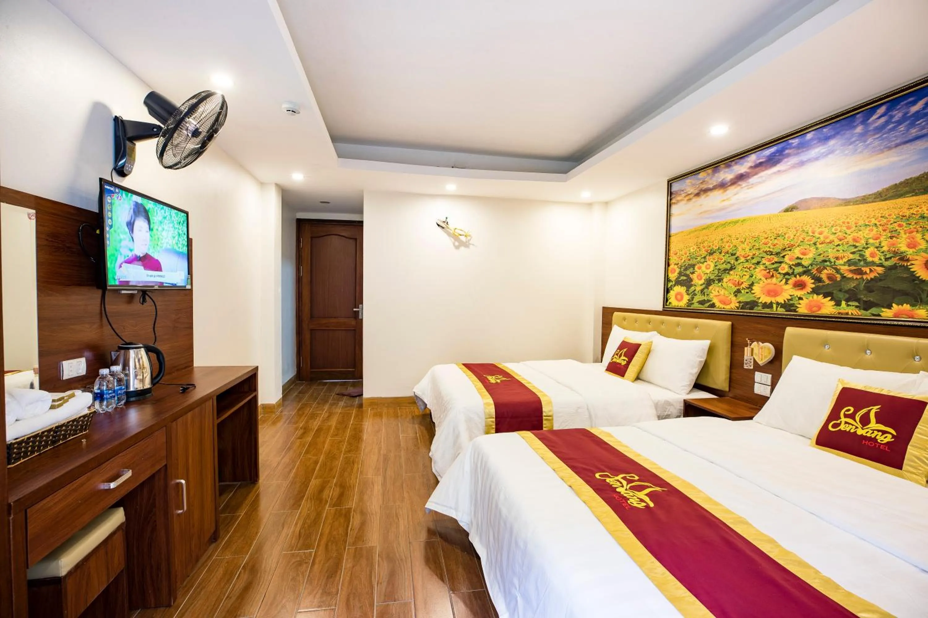 Bed in Sen Vang 2 Hotel
