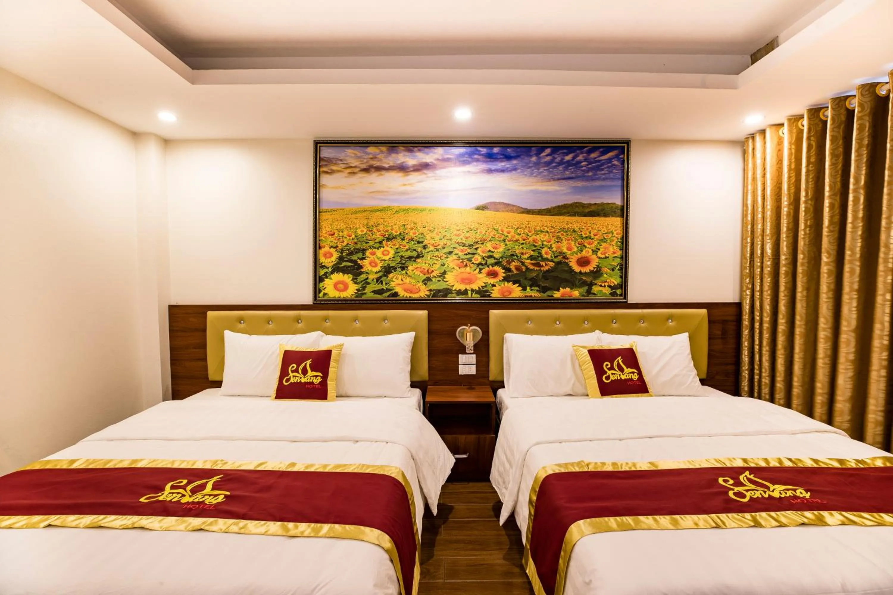 Bed in Sen Vang 2 Hotel