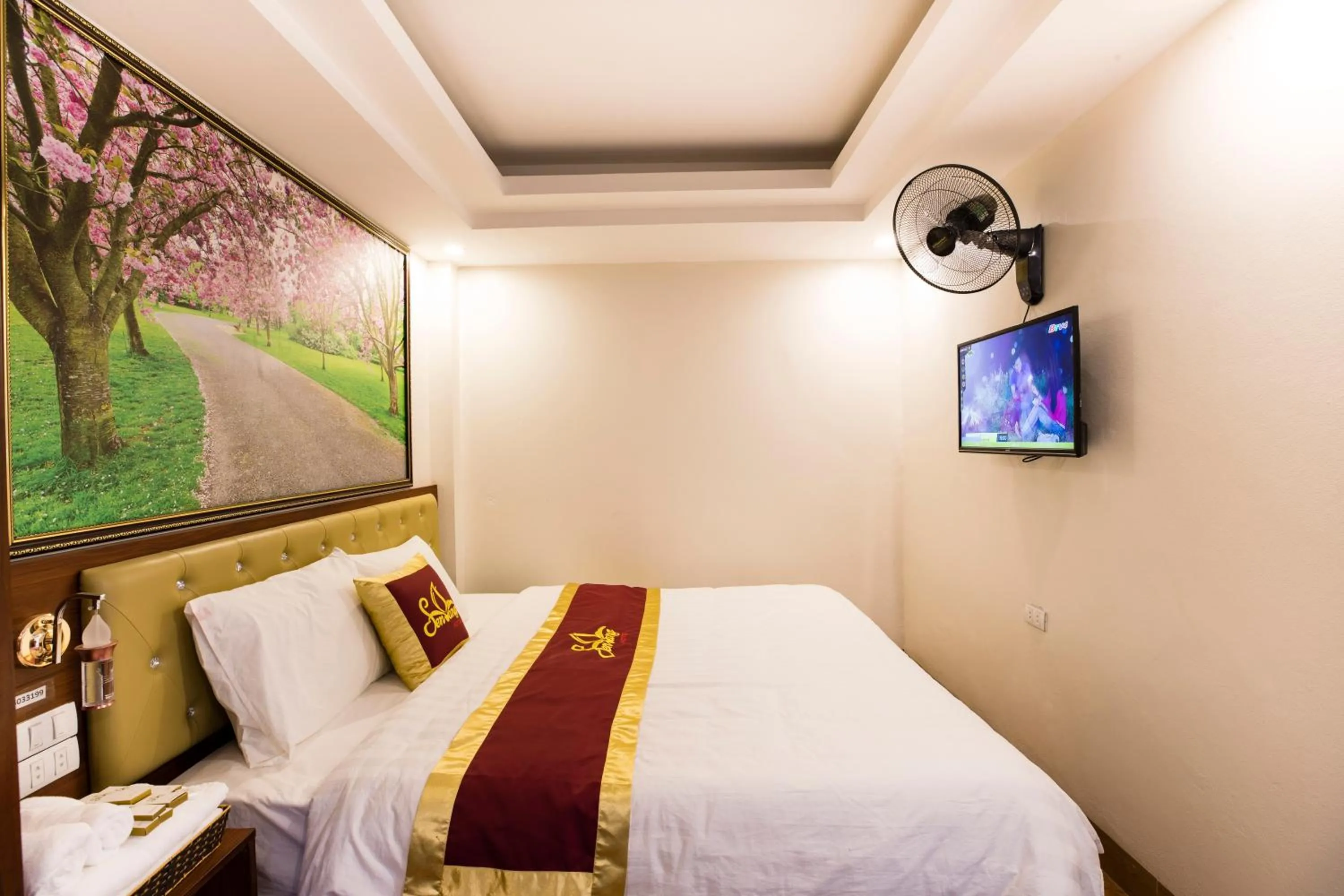 Bed in Sen Vang 2 Hotel