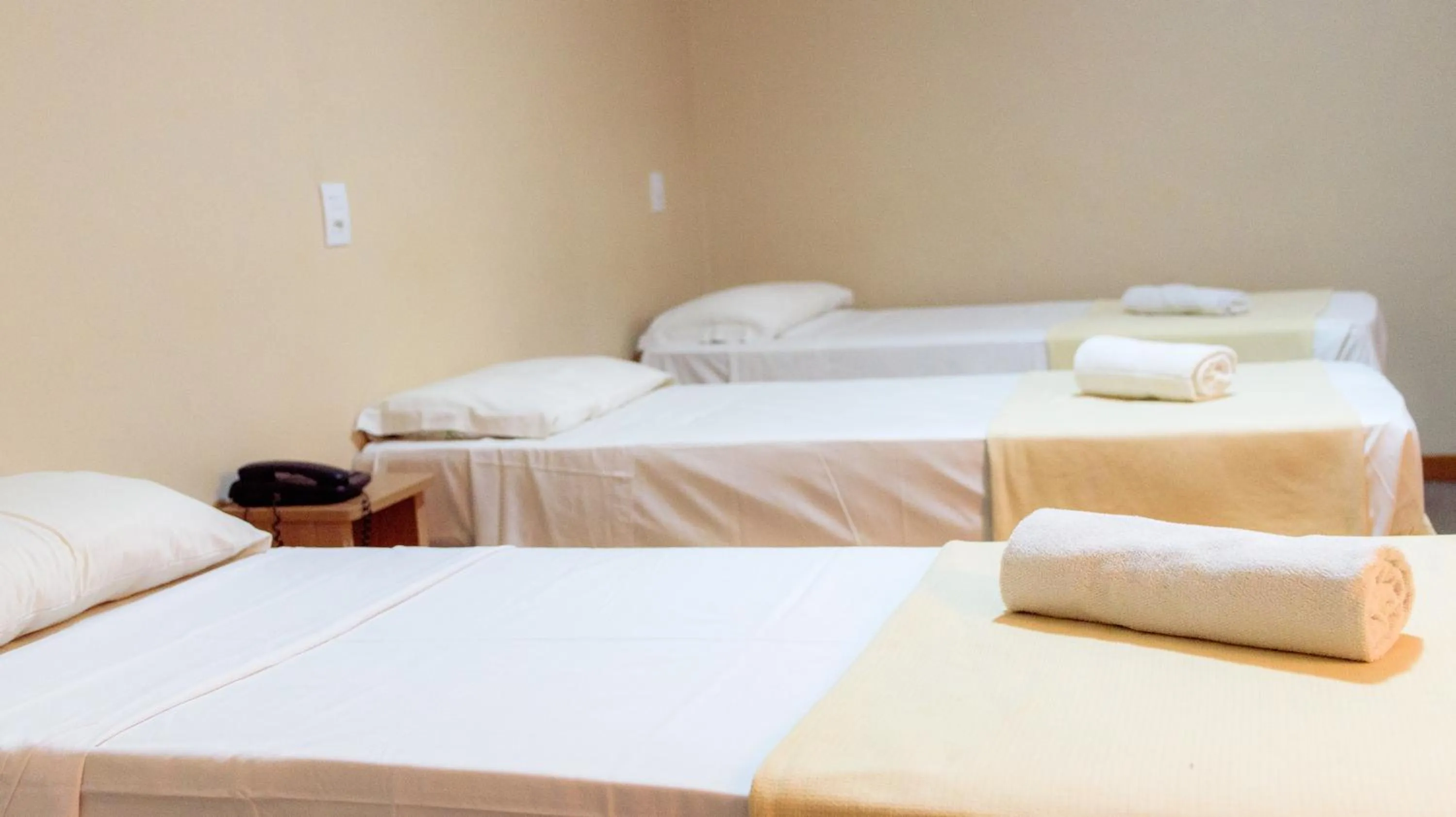 Bed in Pompeu Rio Hotel