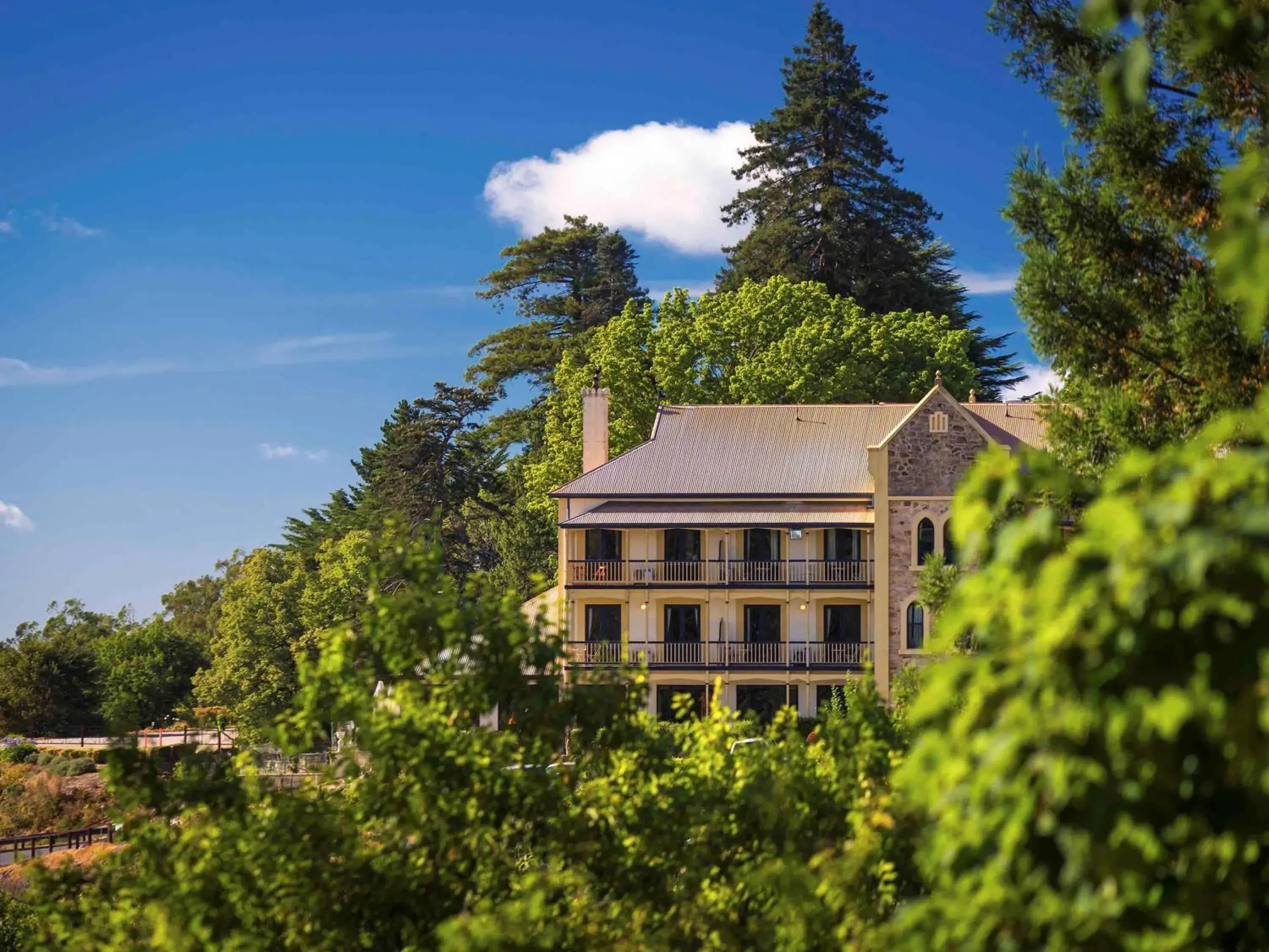 Property building in Mount Lofty House & Estate Adelaide Hills Property building in Mount Lofty House & Estate Adelaide Hills