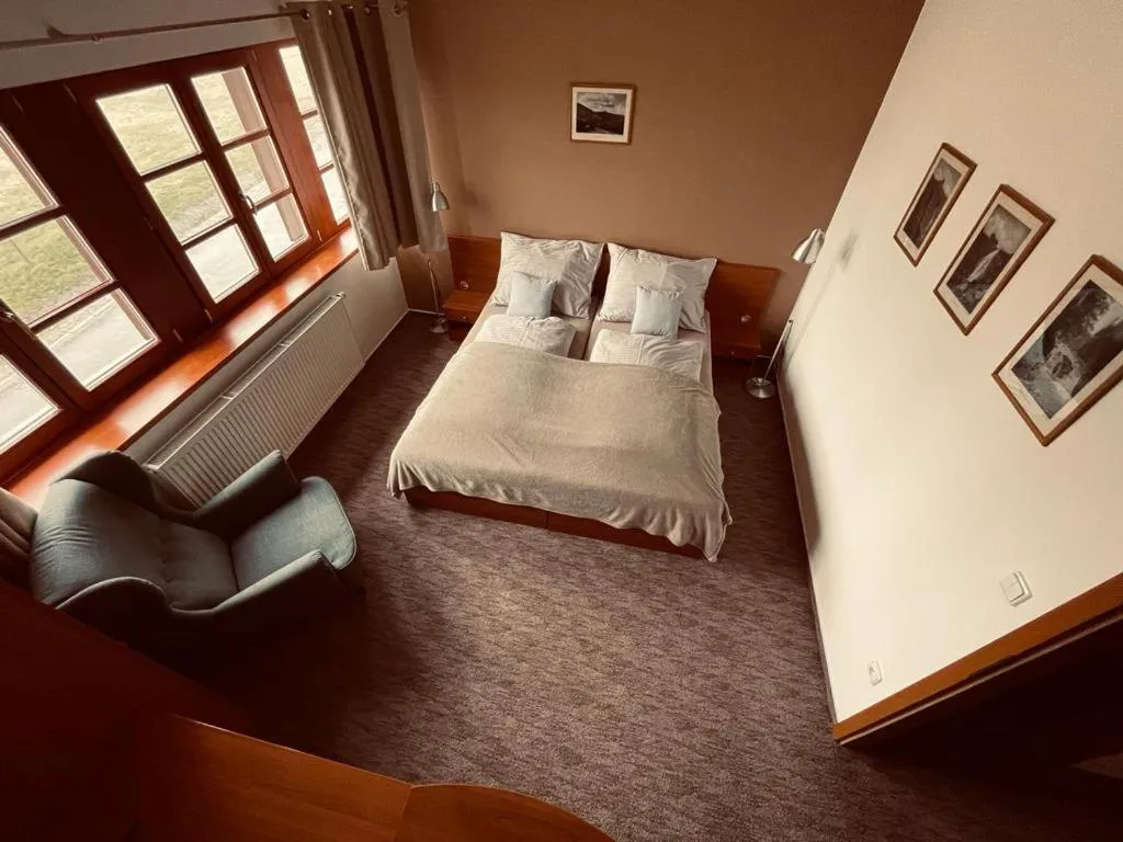 Bedroom, Bed in Hotel Oddech