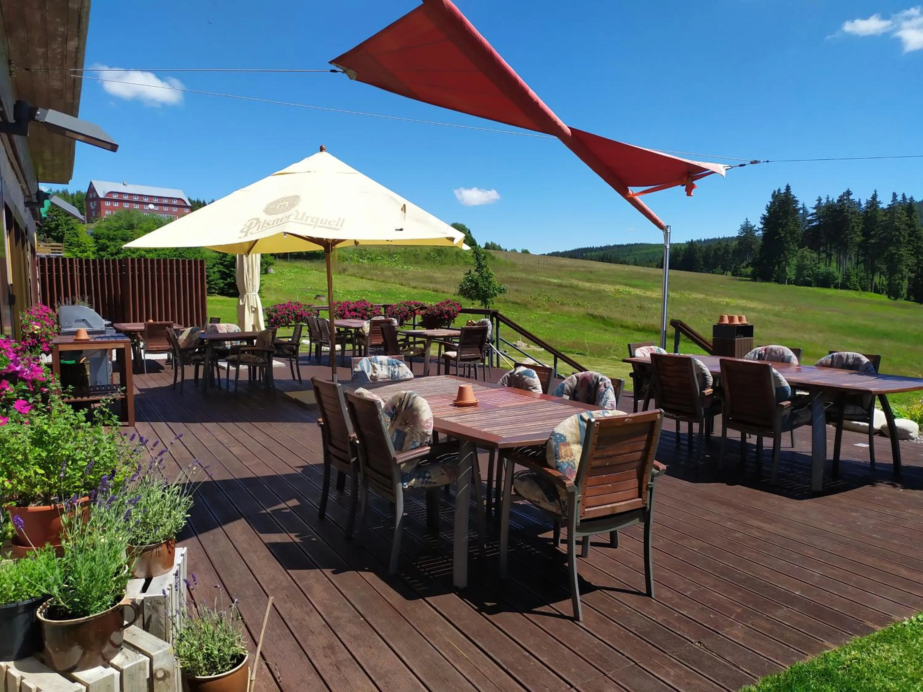 Balcony/Terrace in Hotel Oddech