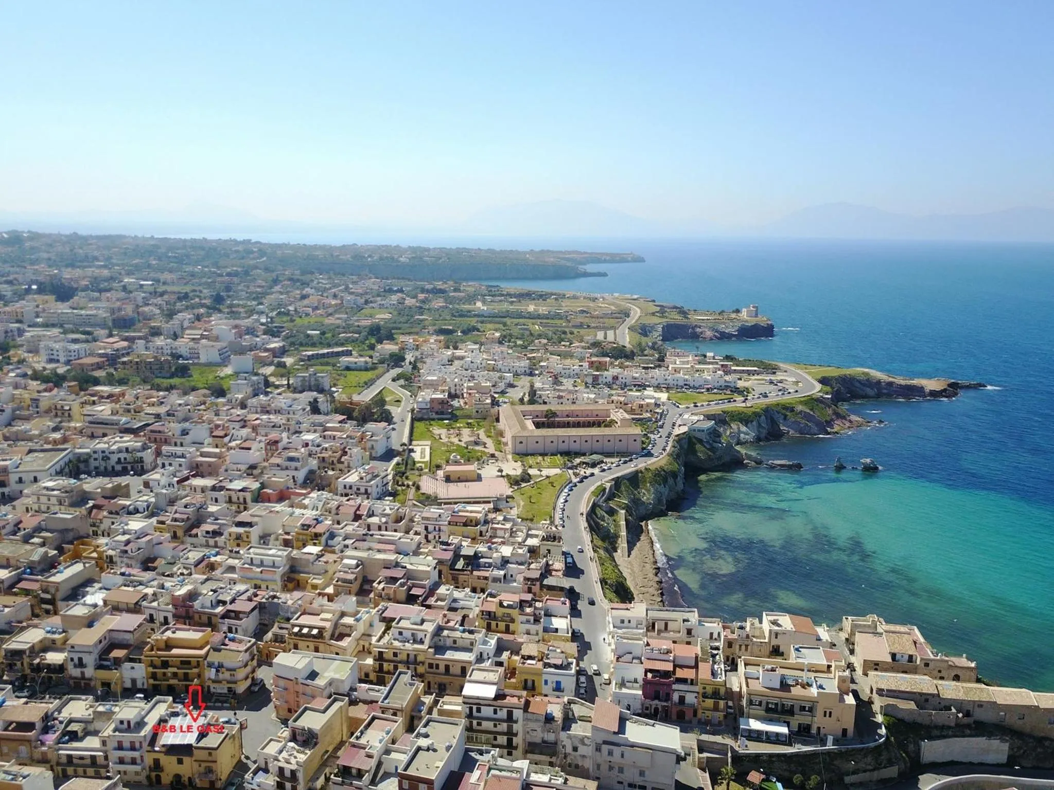 Bird's eye view in B&B Le Oasi