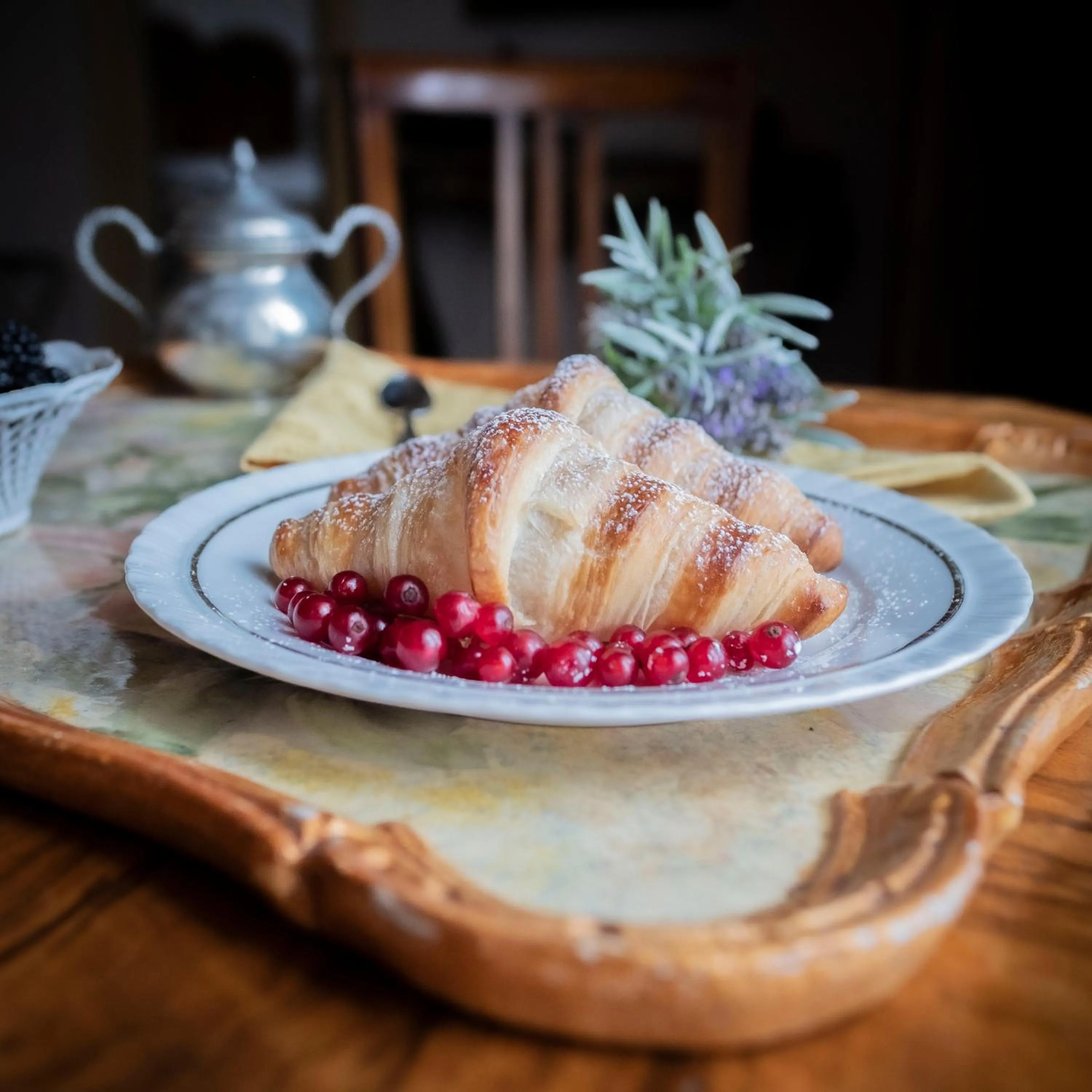 Breakfast in Villa Clodia Relais
