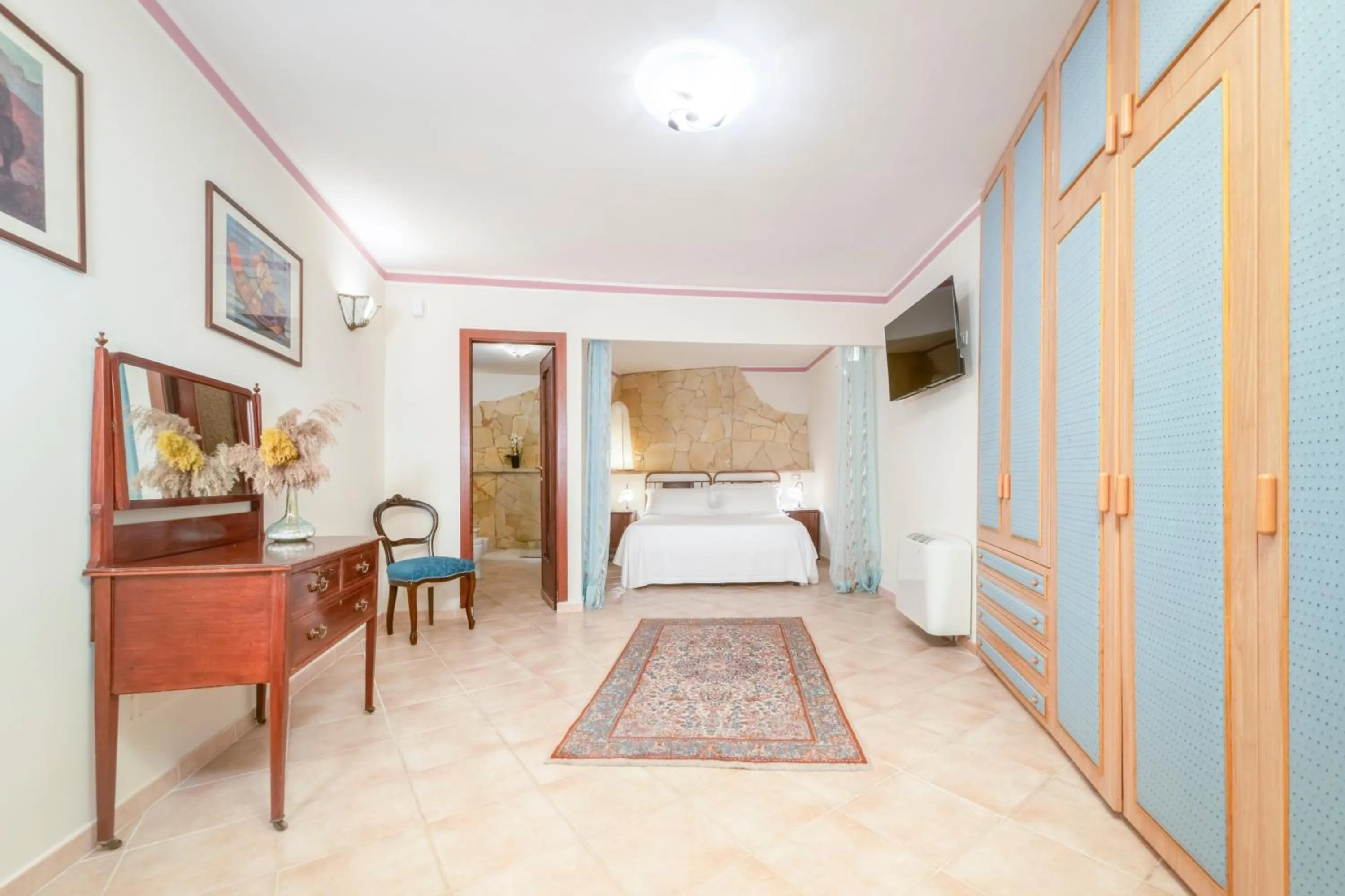 Bedroom, Bed in Villa Clodia Relais