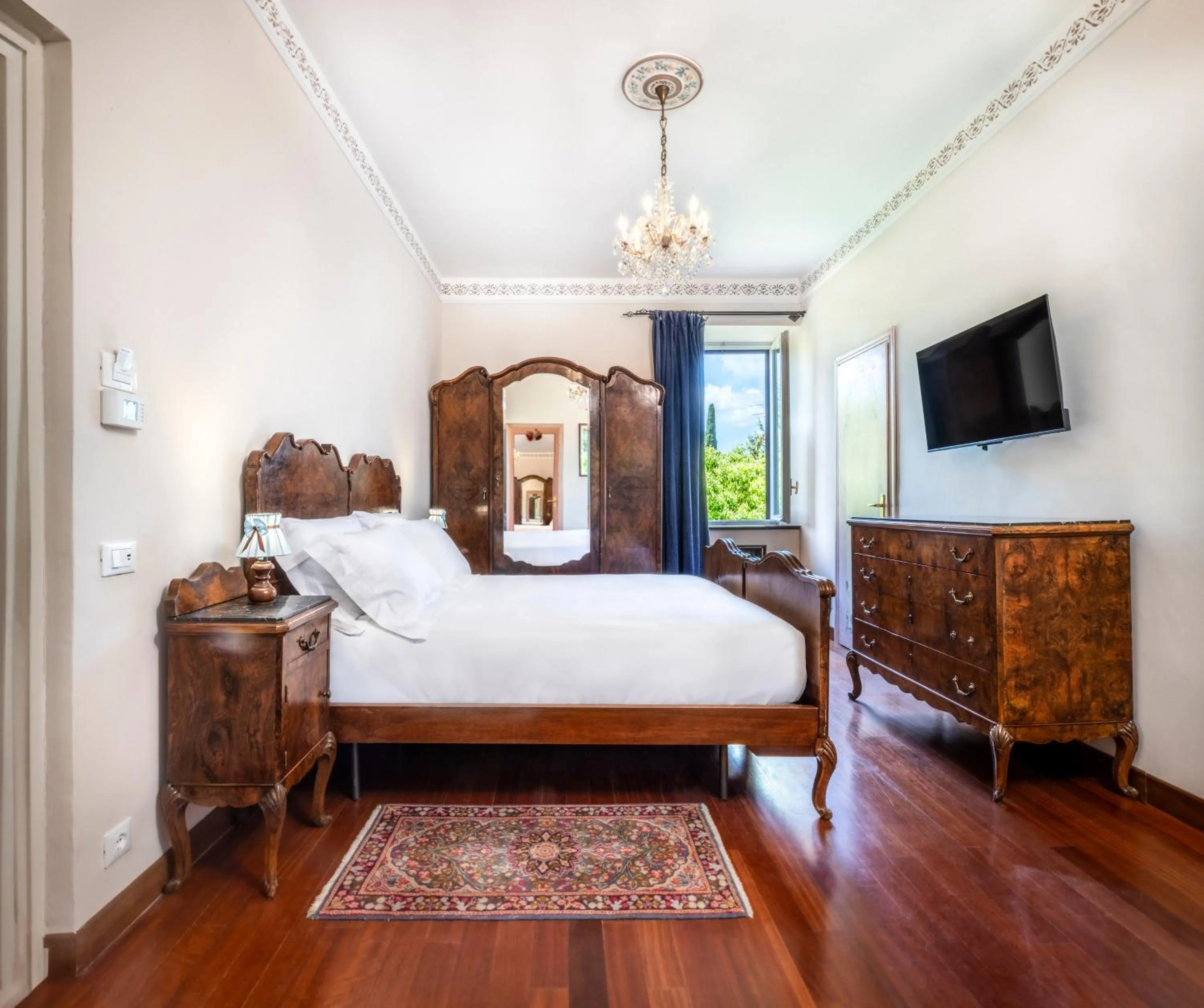 Bedroom, Bed in Villa Clodia Relais