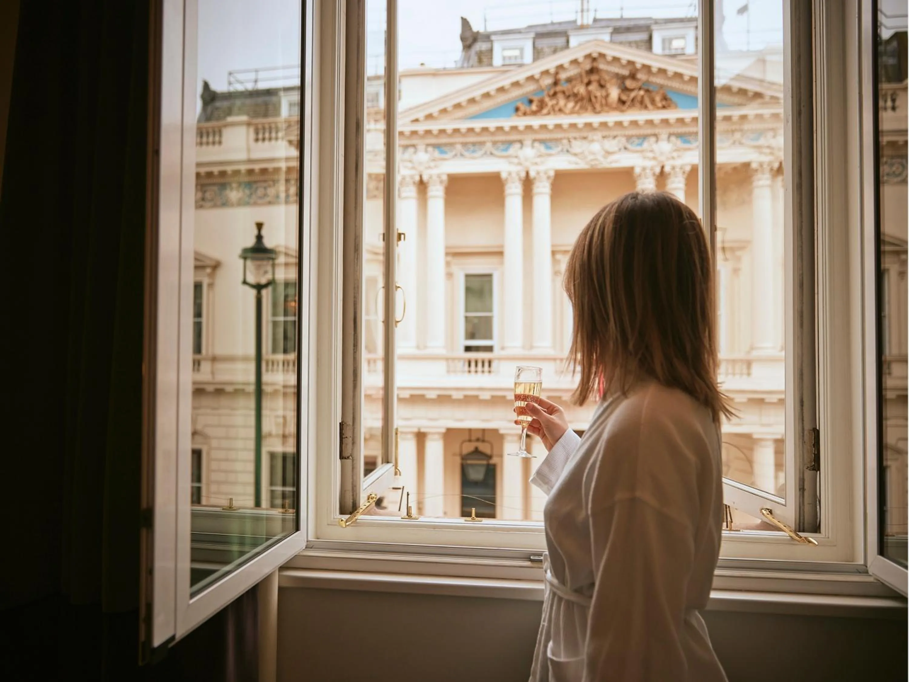 People in Sofitel London St James