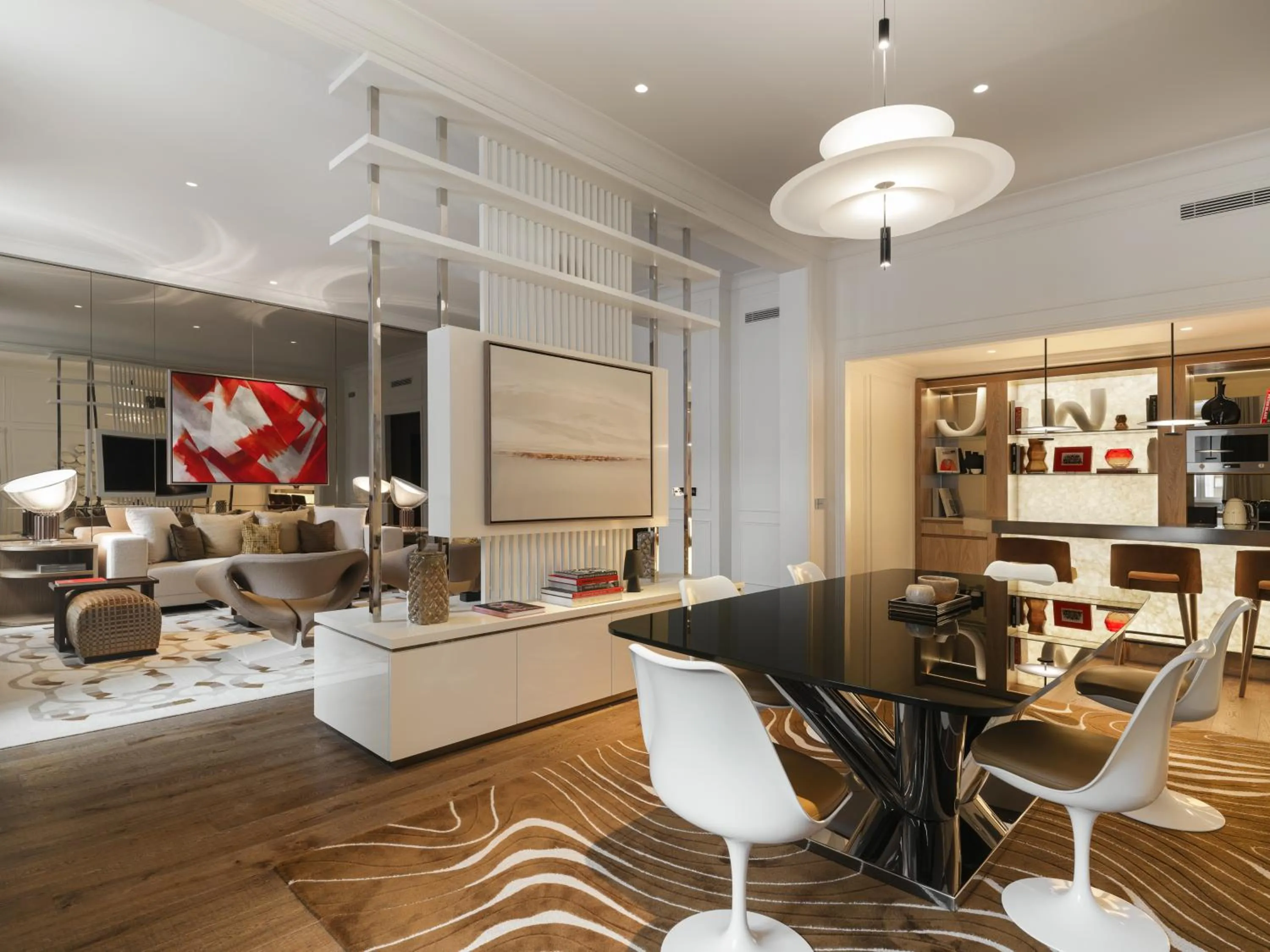 Living room in Sofitel London St James