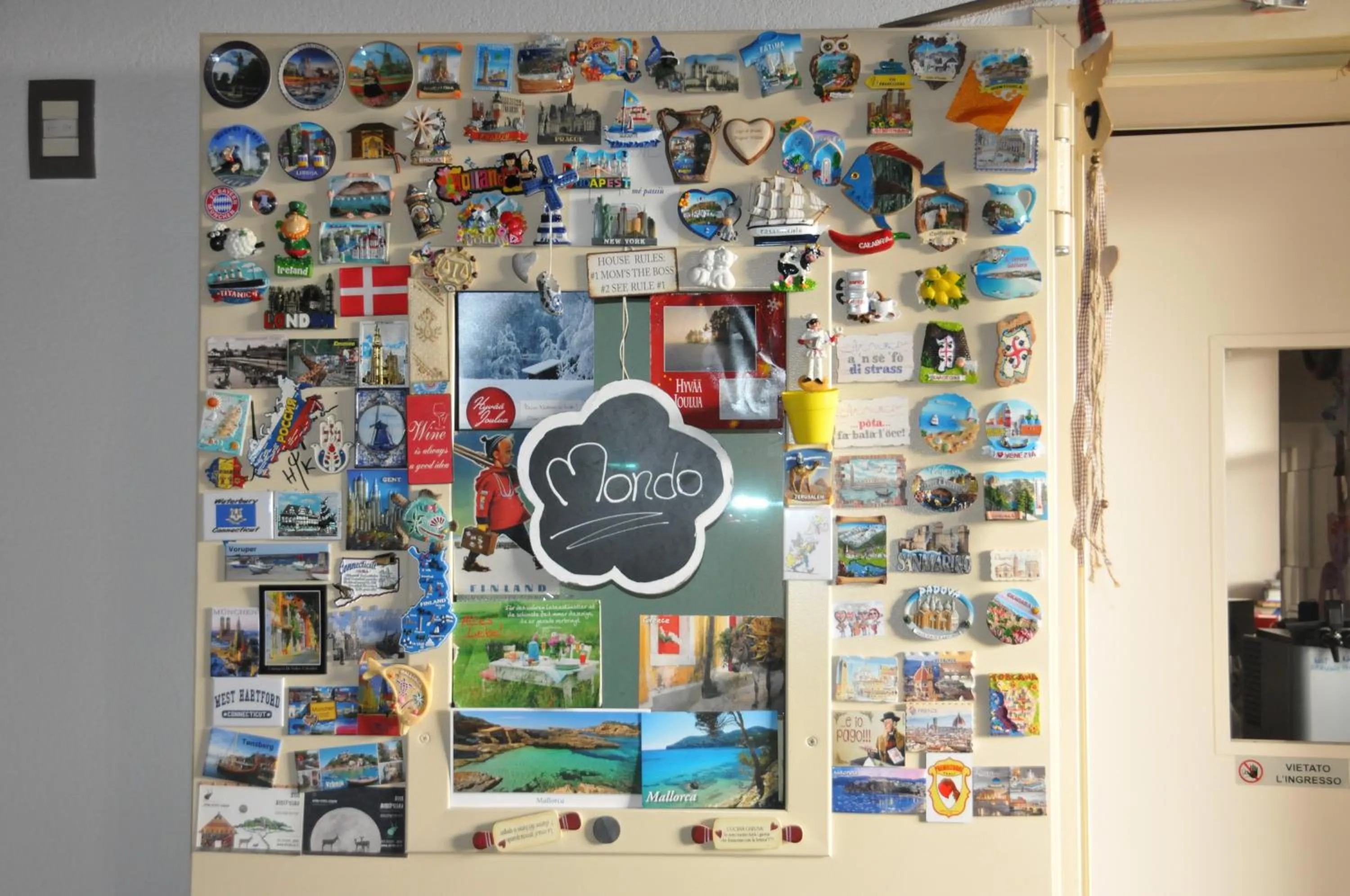 Decorative detail in Agriturismo Marco