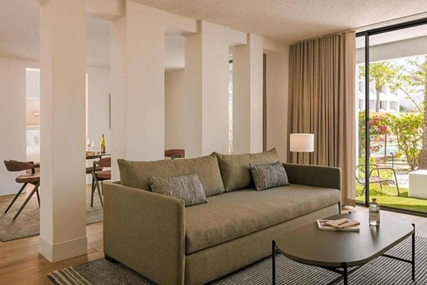 Living room in The Monarch