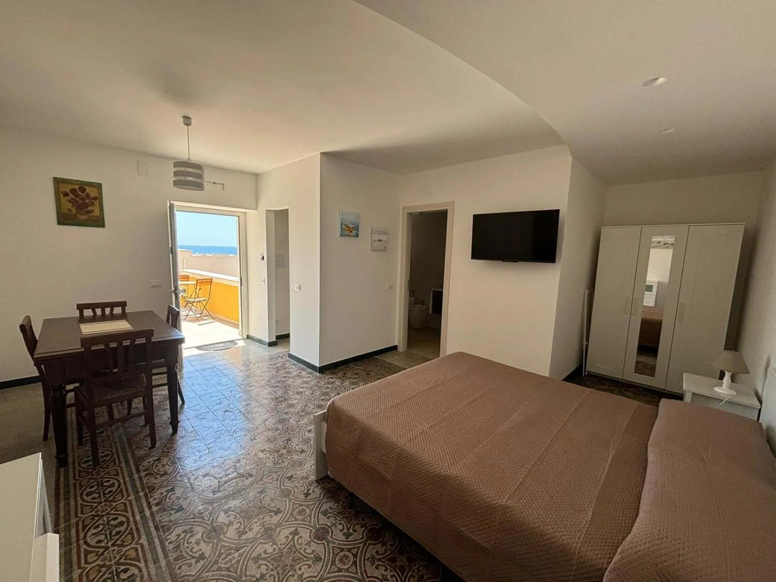 Bed in Le Casette del Porto di Sciacca