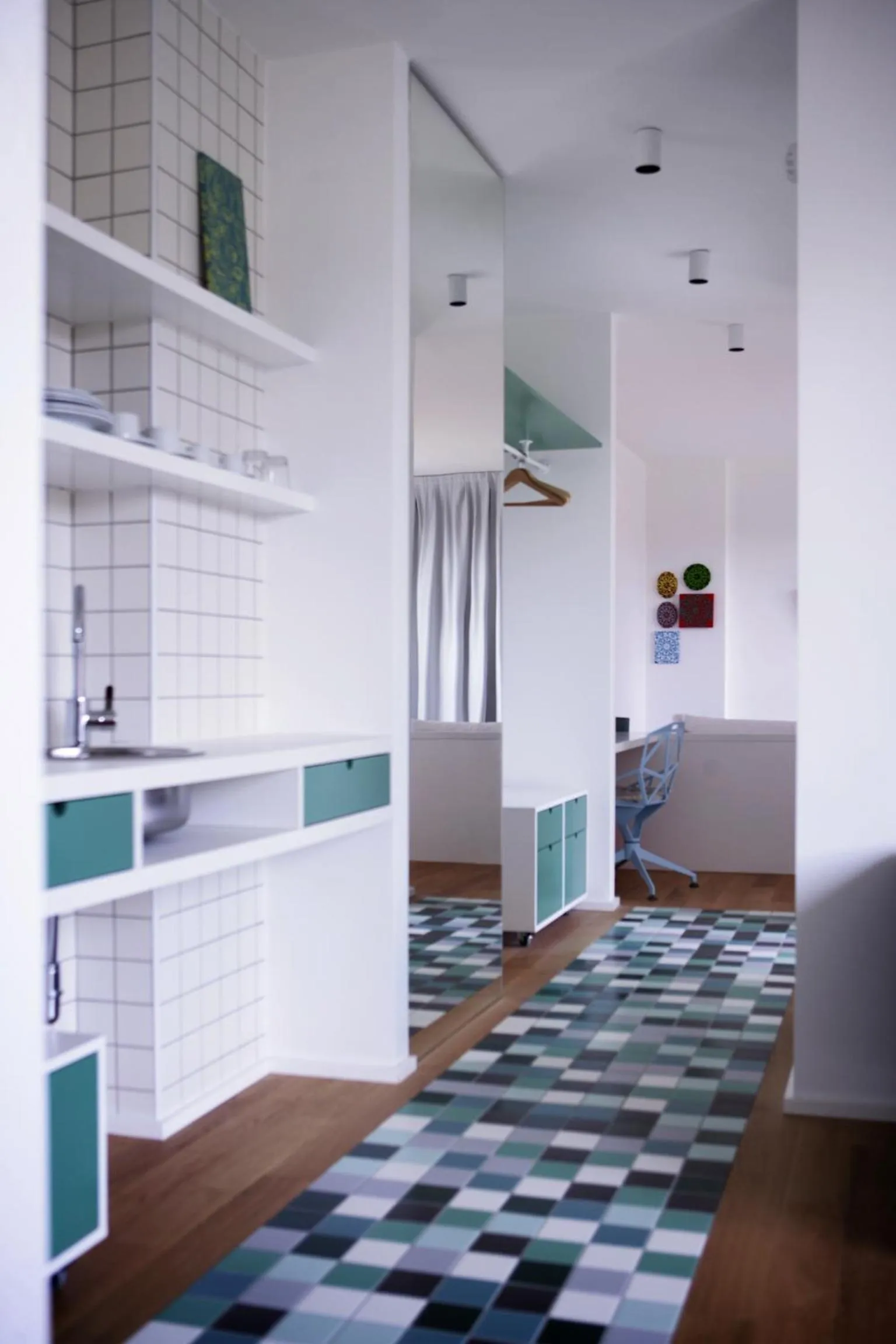 Kitchen or kitchenette in Mxp Rooms Guest House