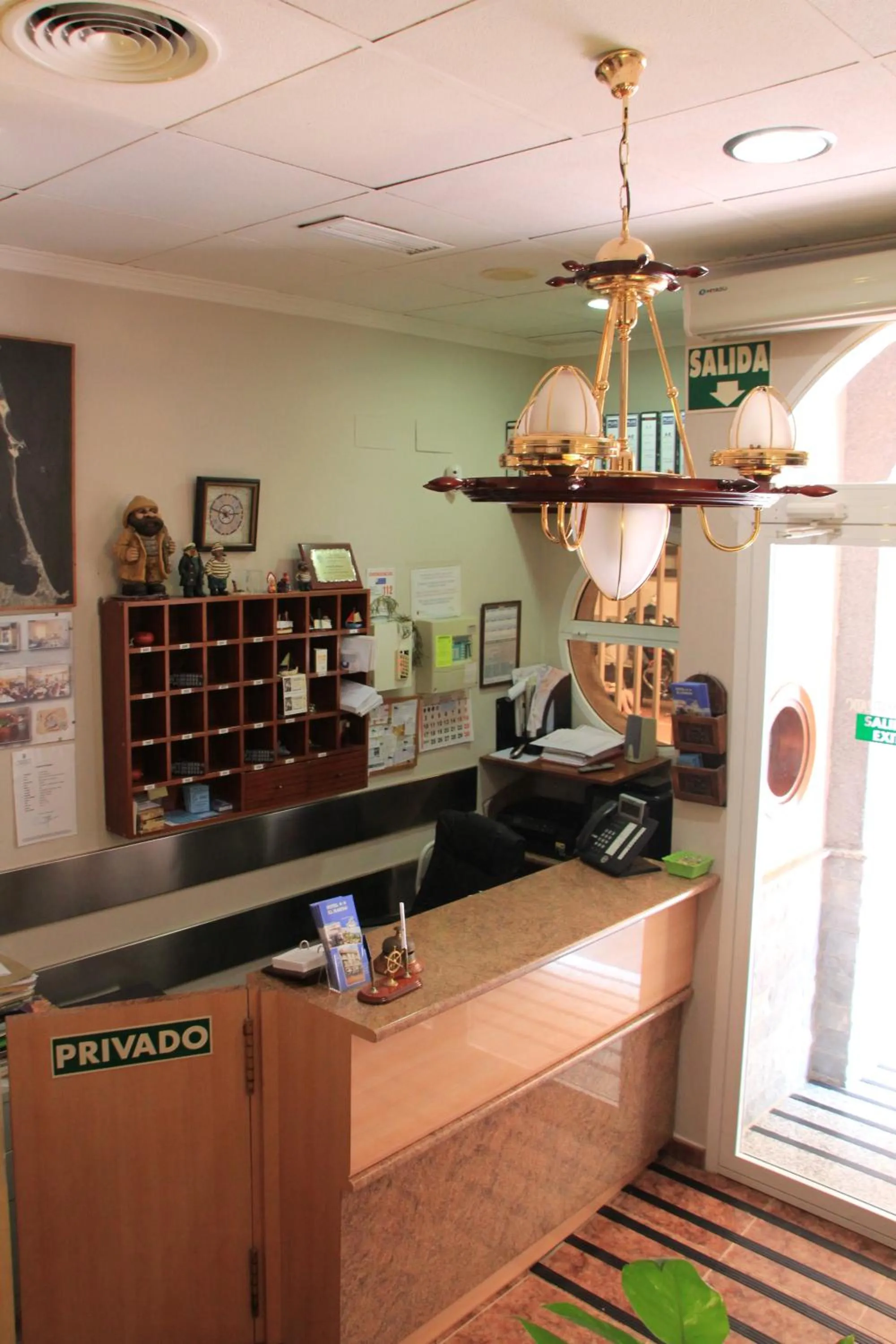 Lobby or reception in Hotel El Marino