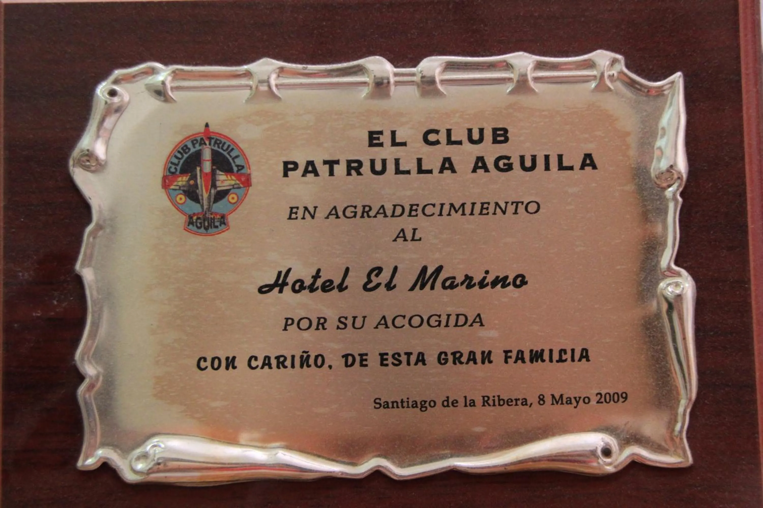 Decorative detail in Hotel El Marino