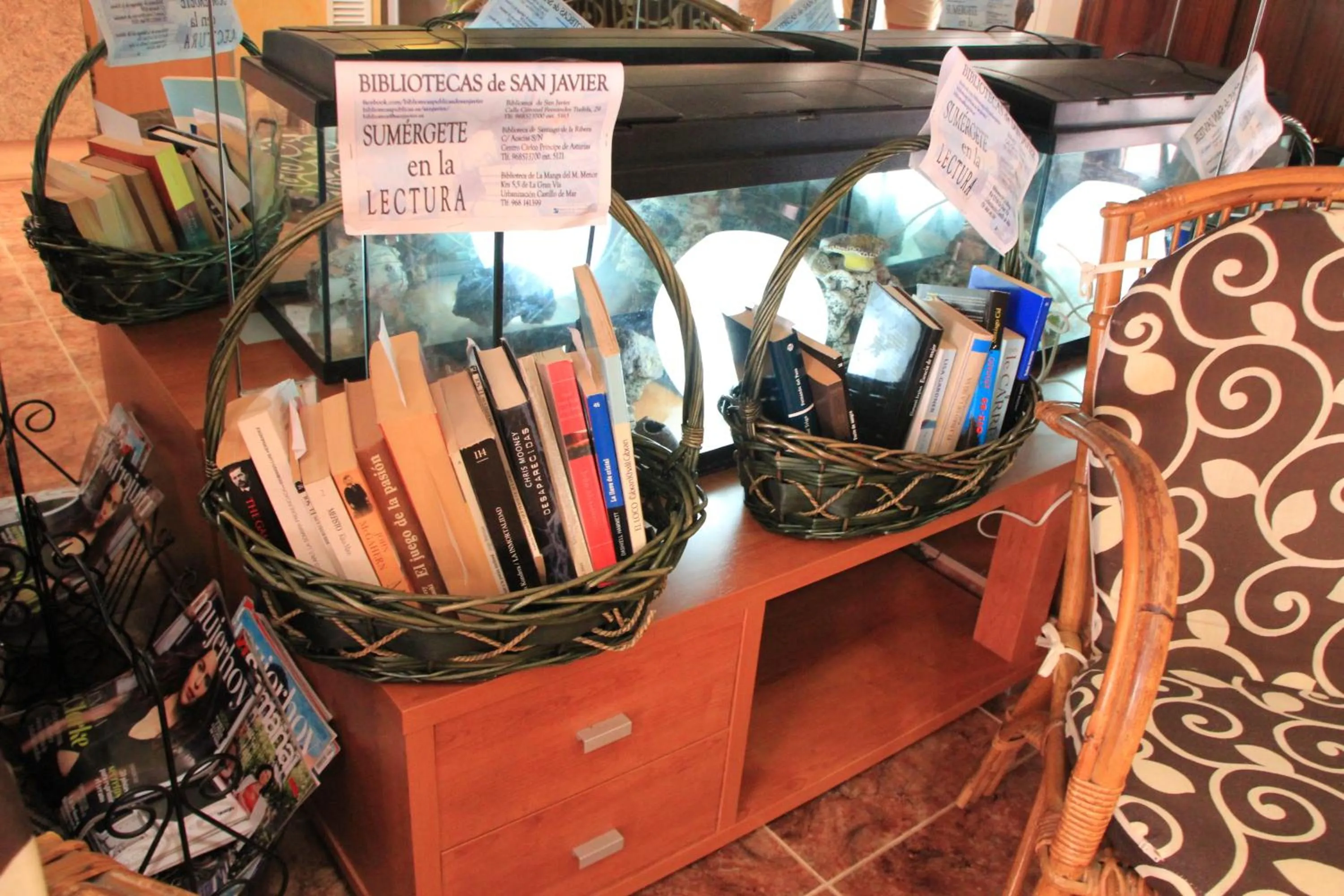 Lobby or reception in Hotel El Marino