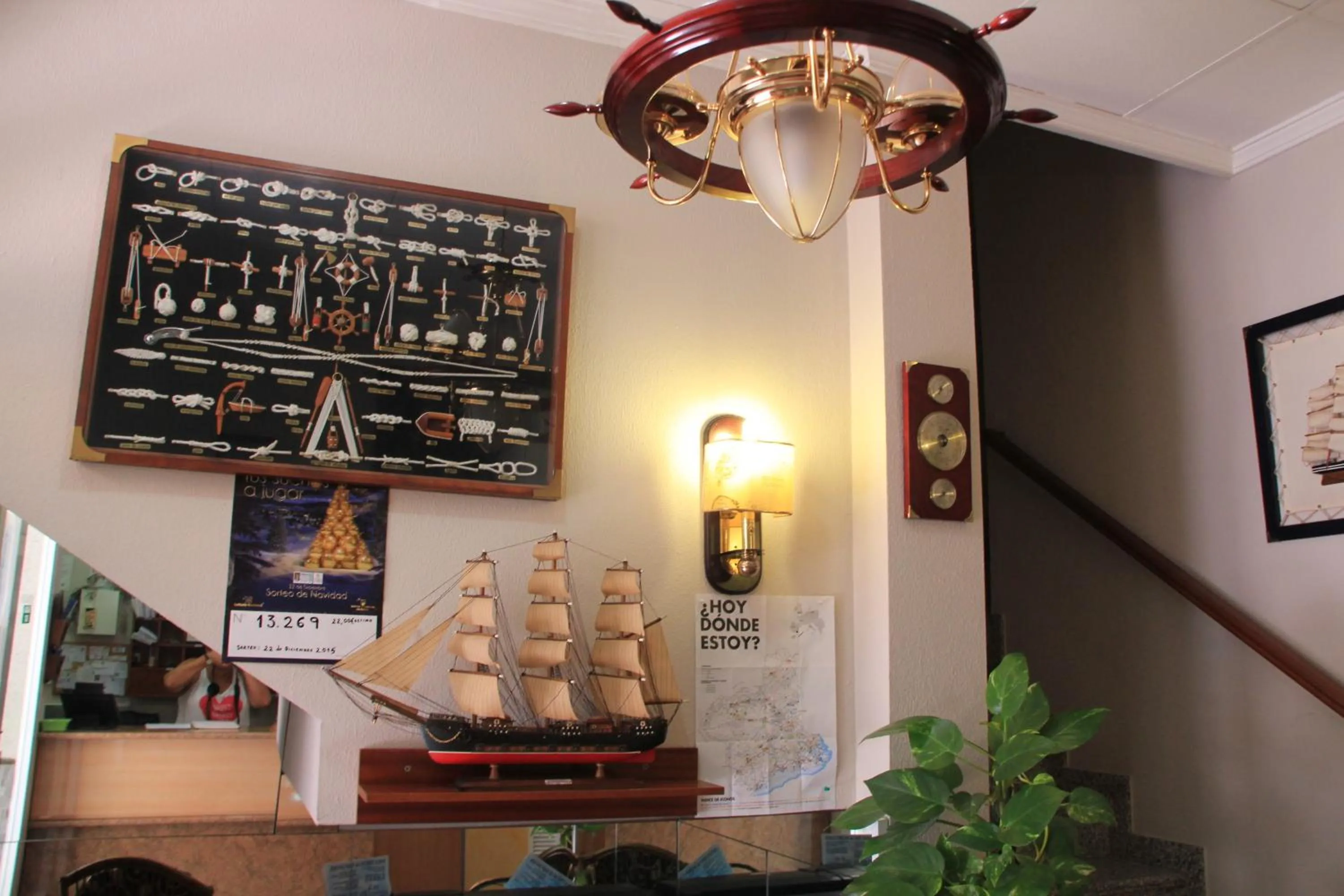 Lobby or reception in Hotel El Marino