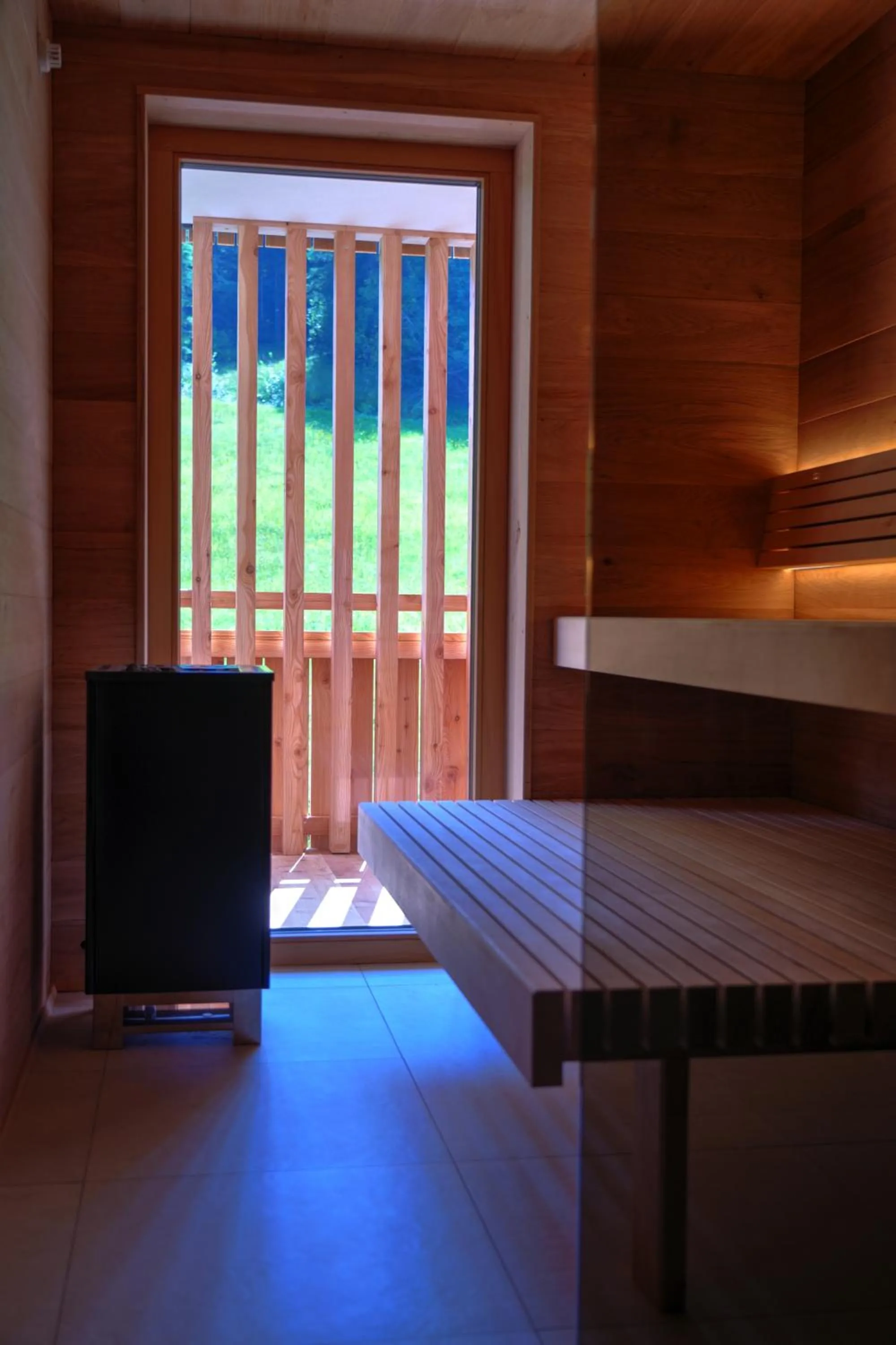 Sauna in Aparthotel Iris