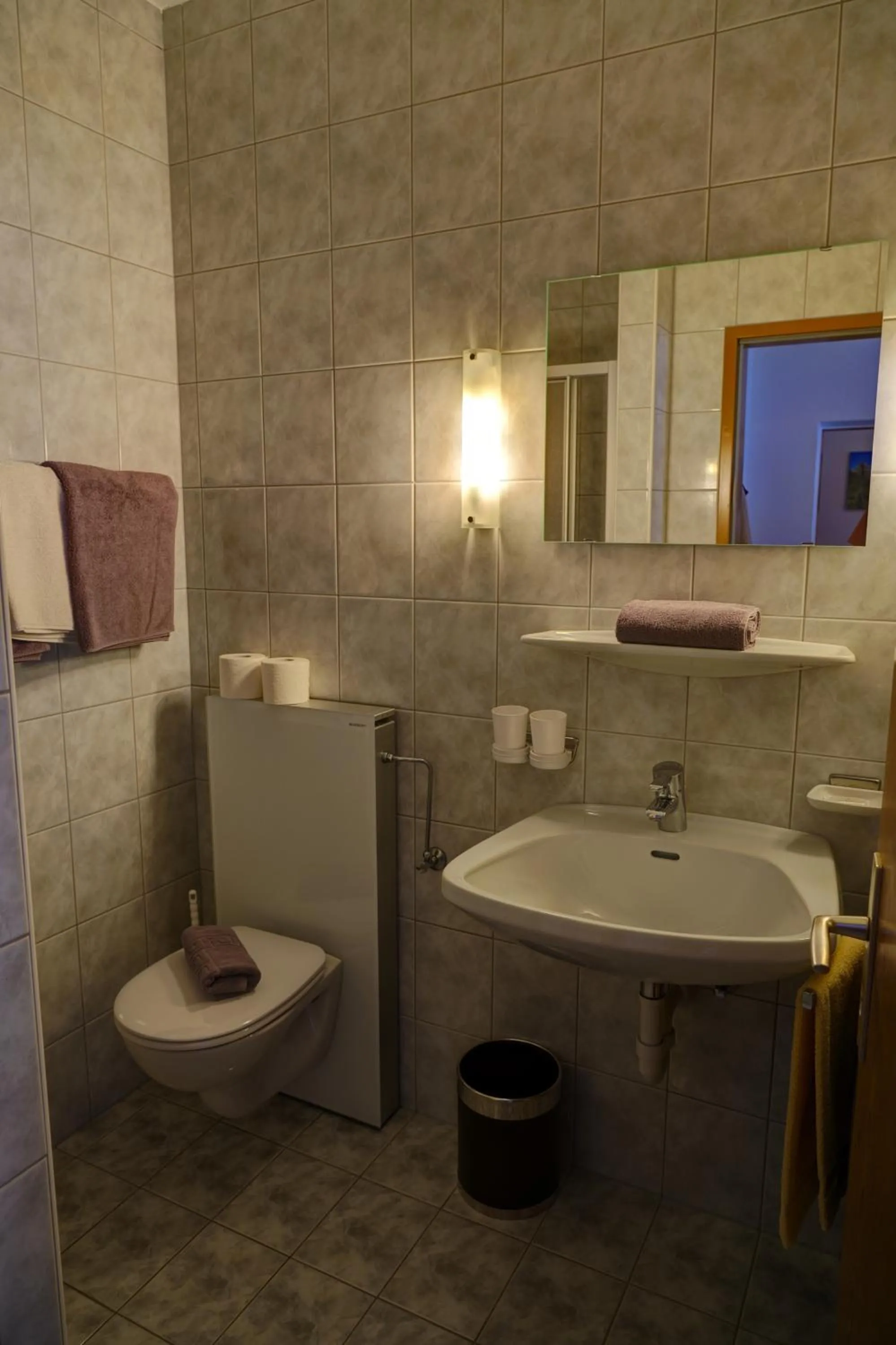 Toilet in Aparthotel Iris