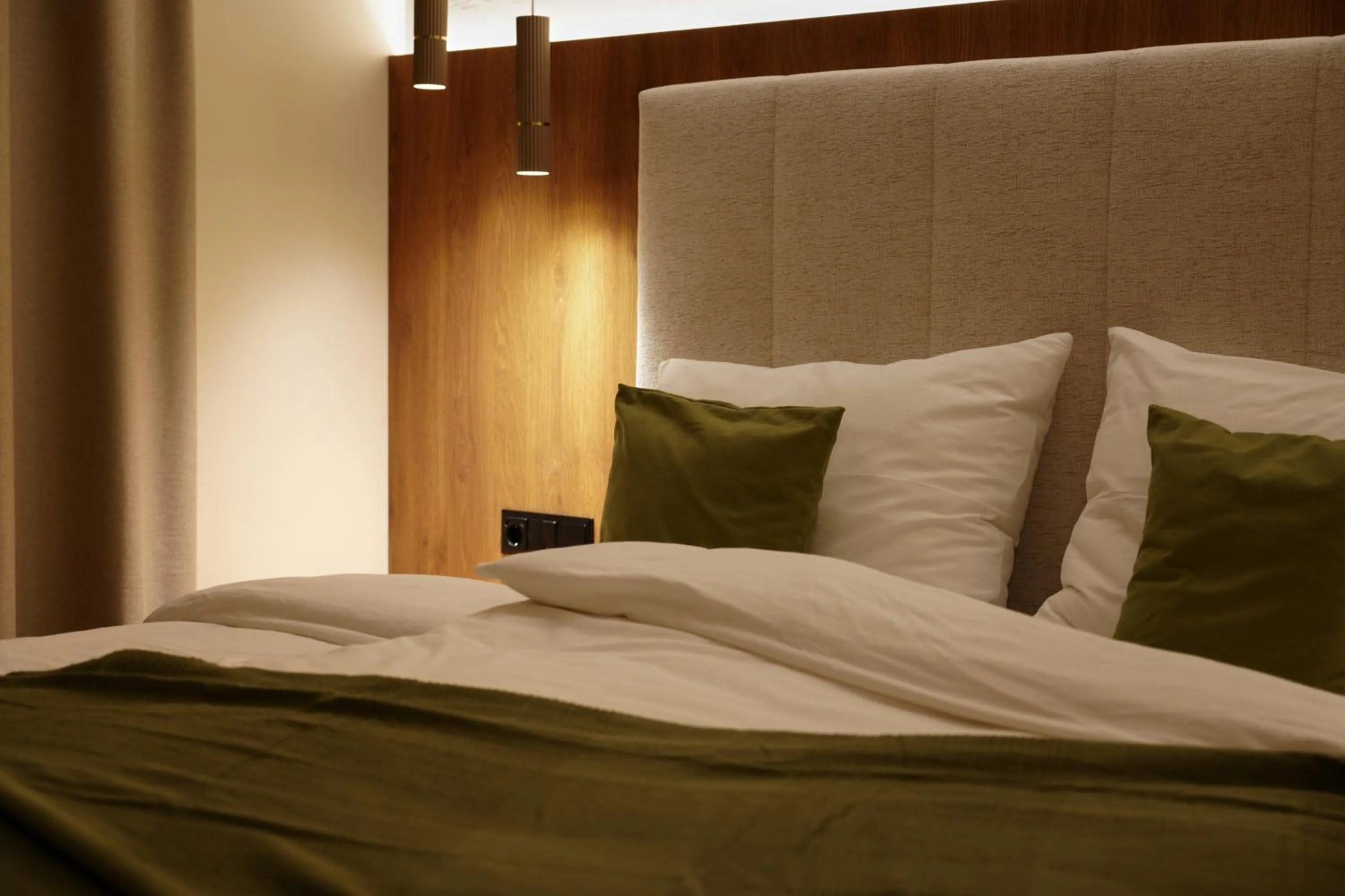 Bed in Aparthotel Iris