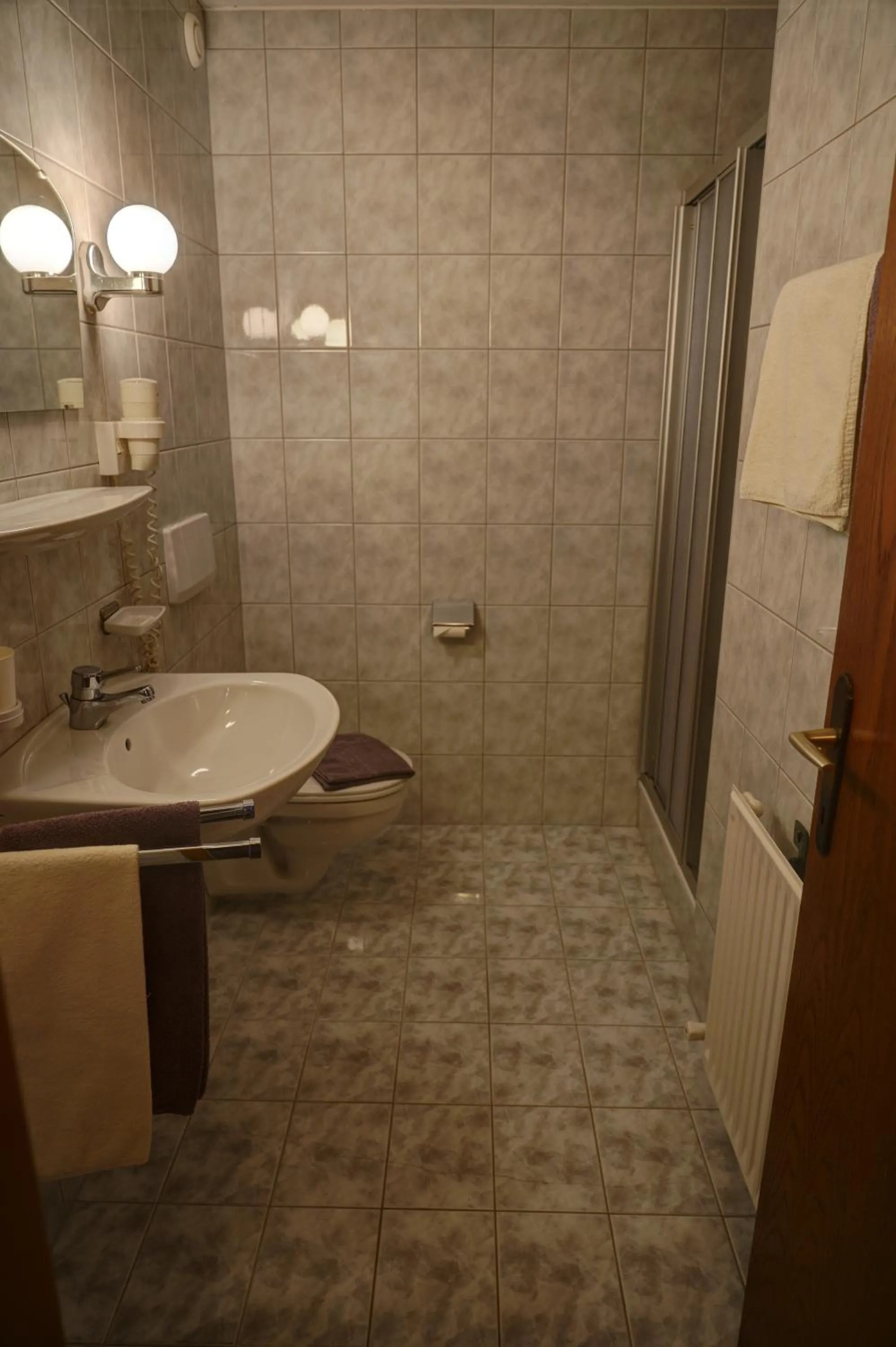Bathroom in Aparthotel Iris