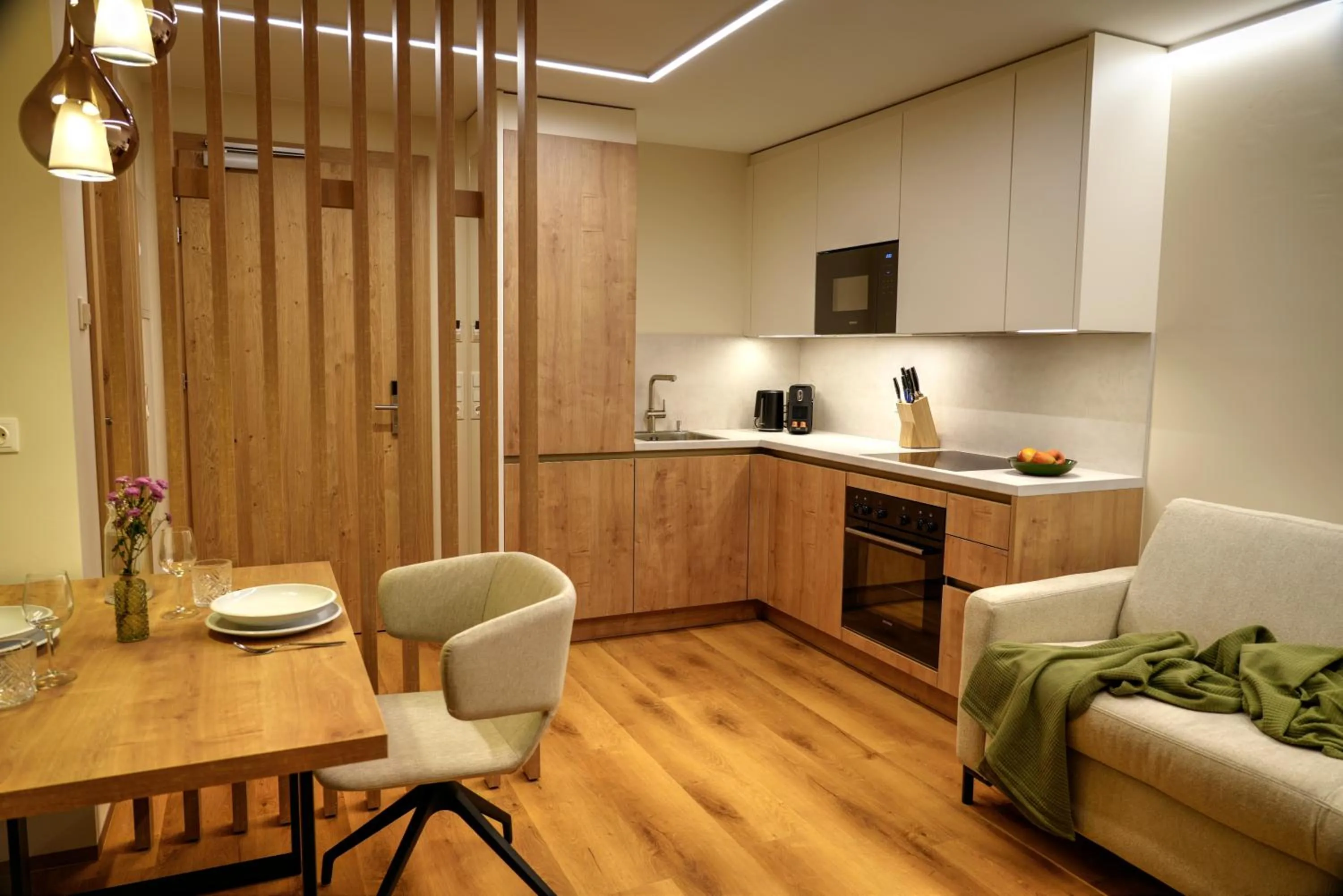 Coffee/tea facilities in Aparthotel Iris