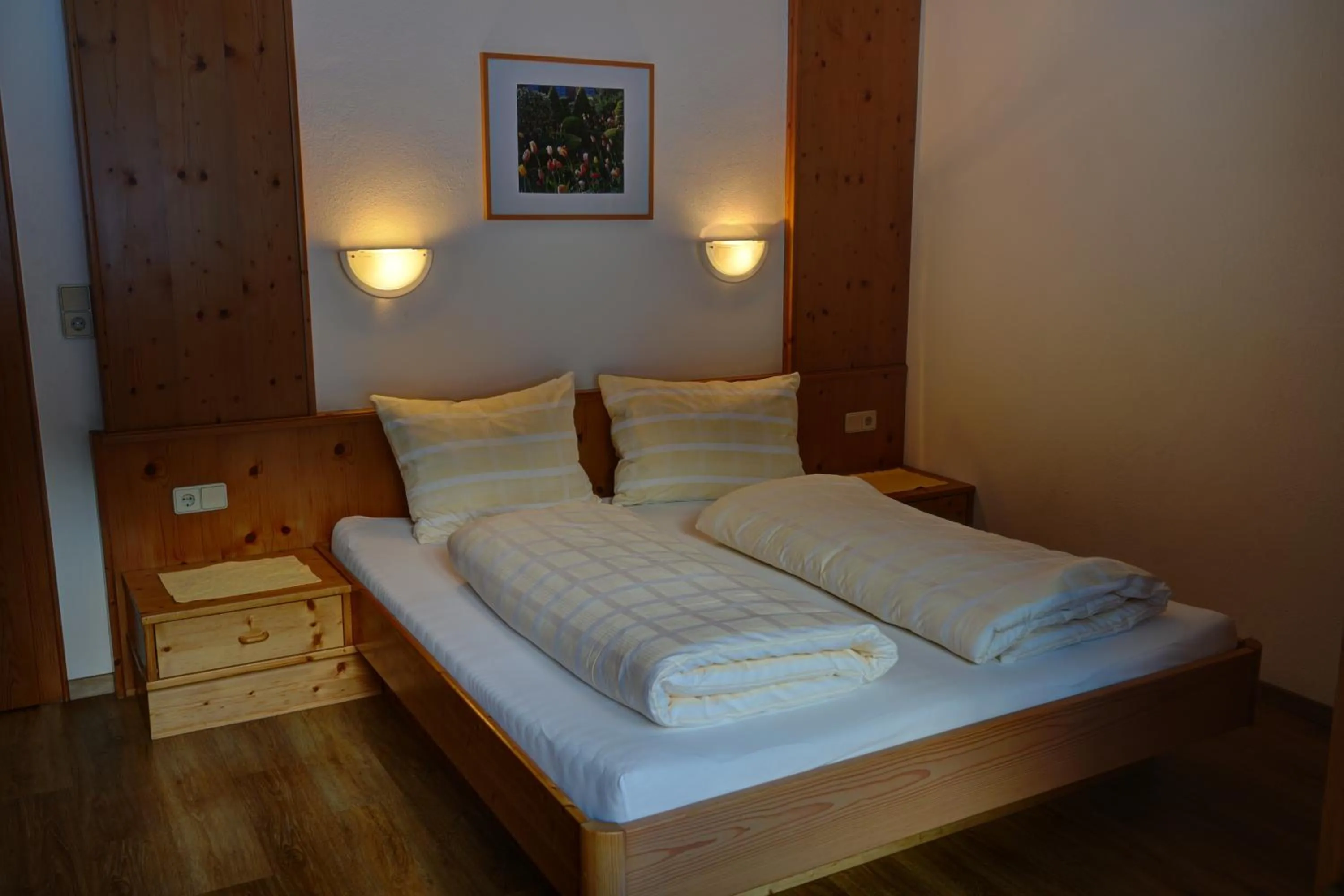 Bed in Aparthotel Iris