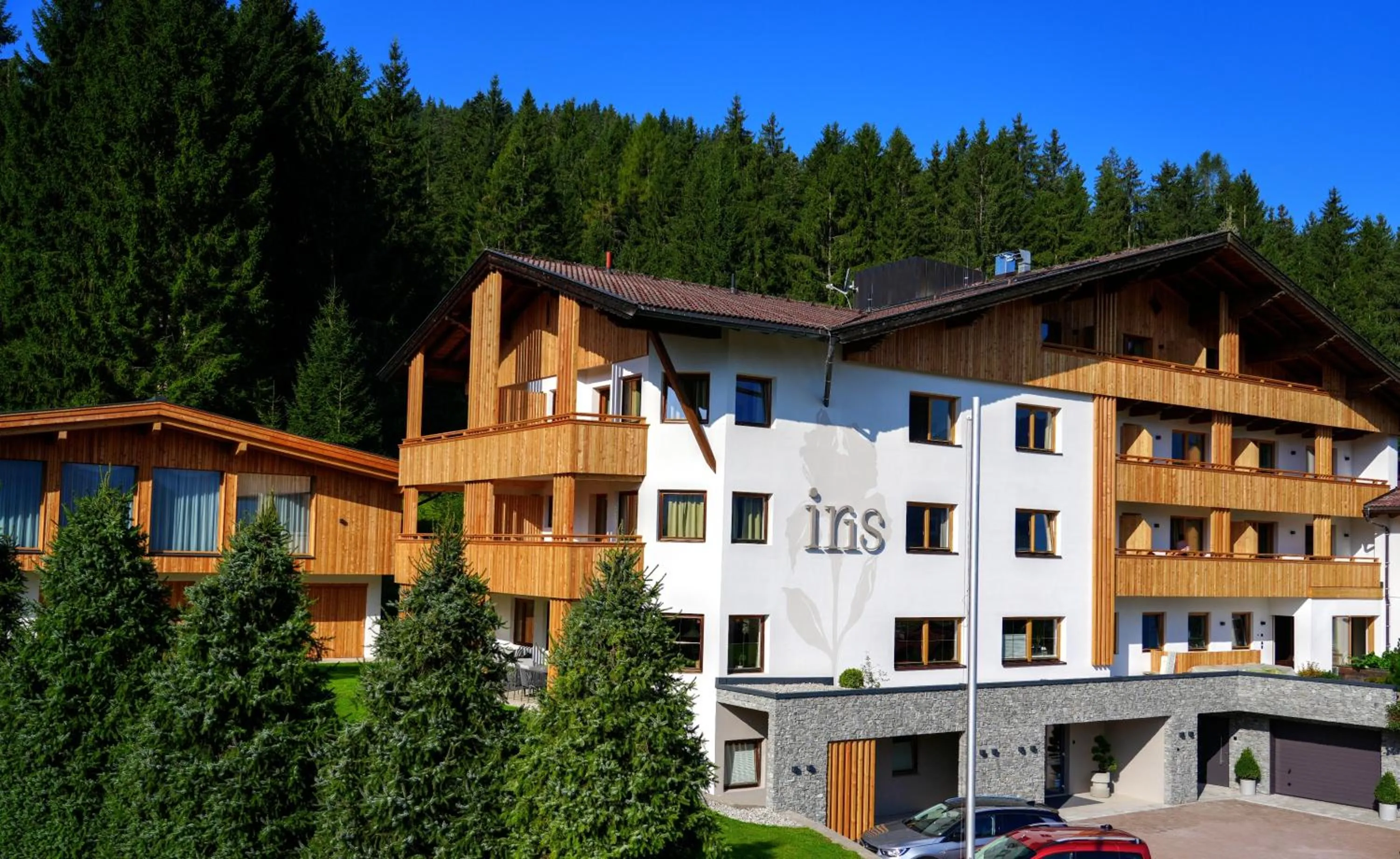 Property building in Aparthotel Iris
