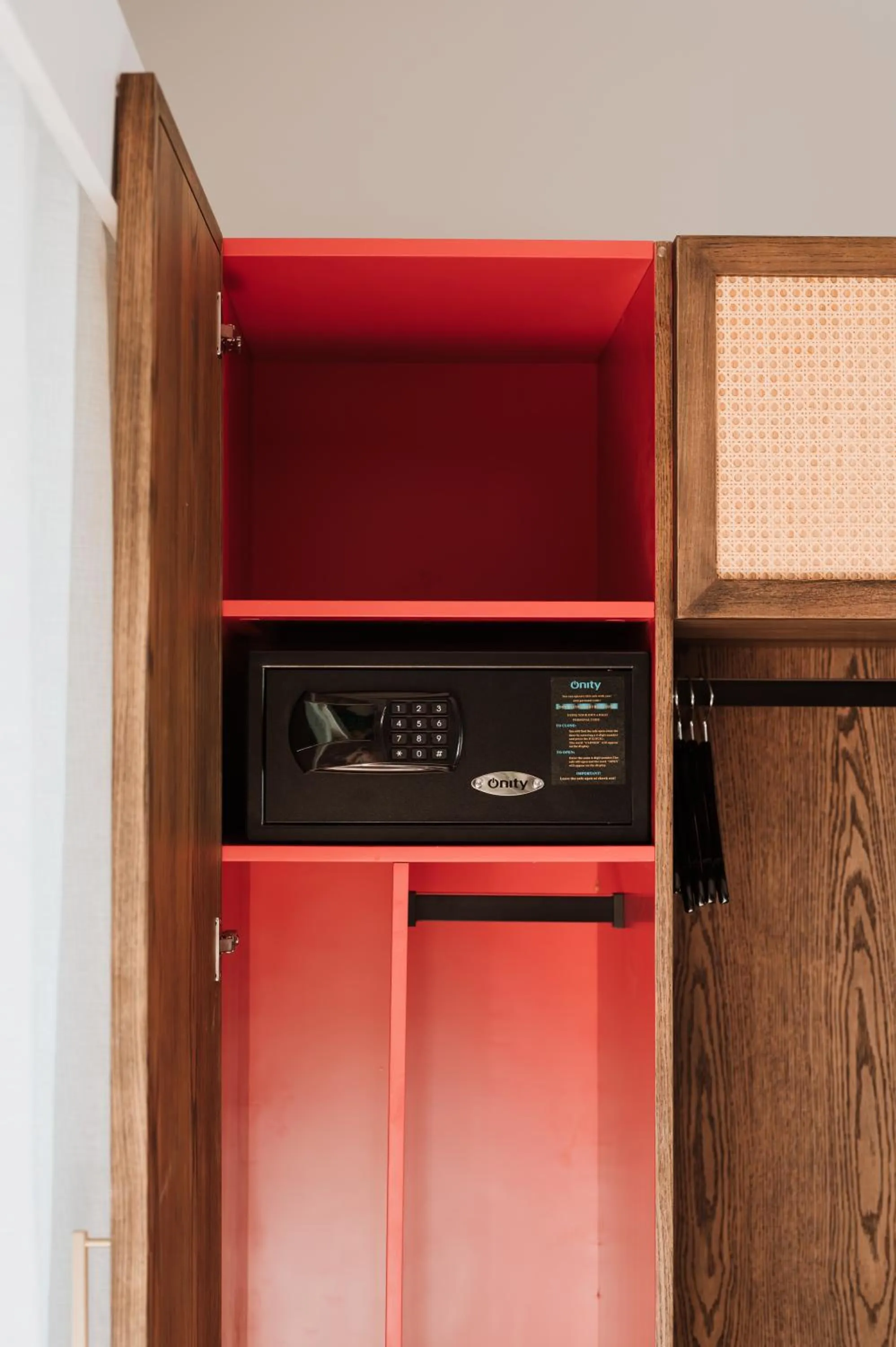 safe in The Continental Hotel