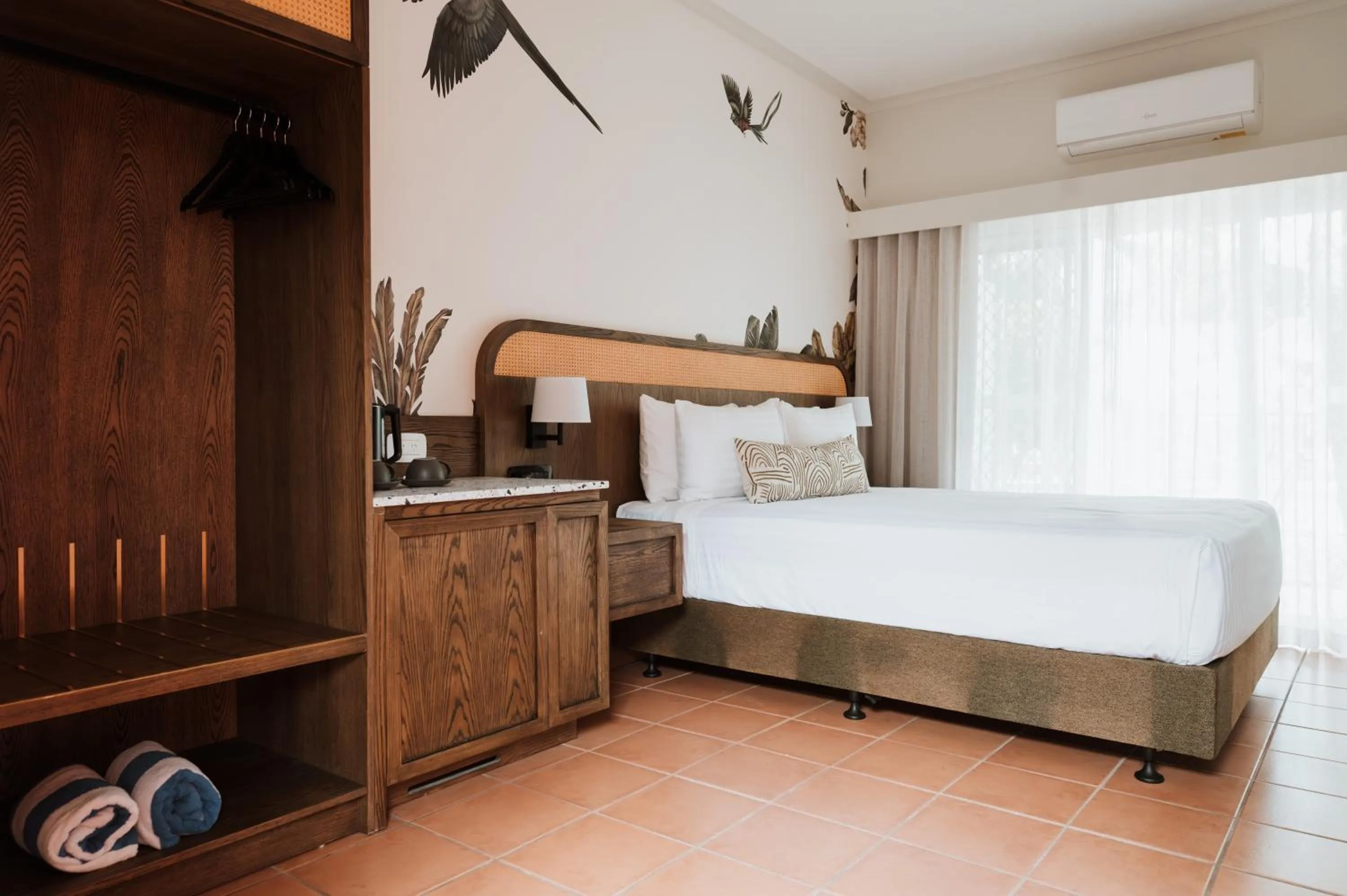 Bed in The Continental Hotel