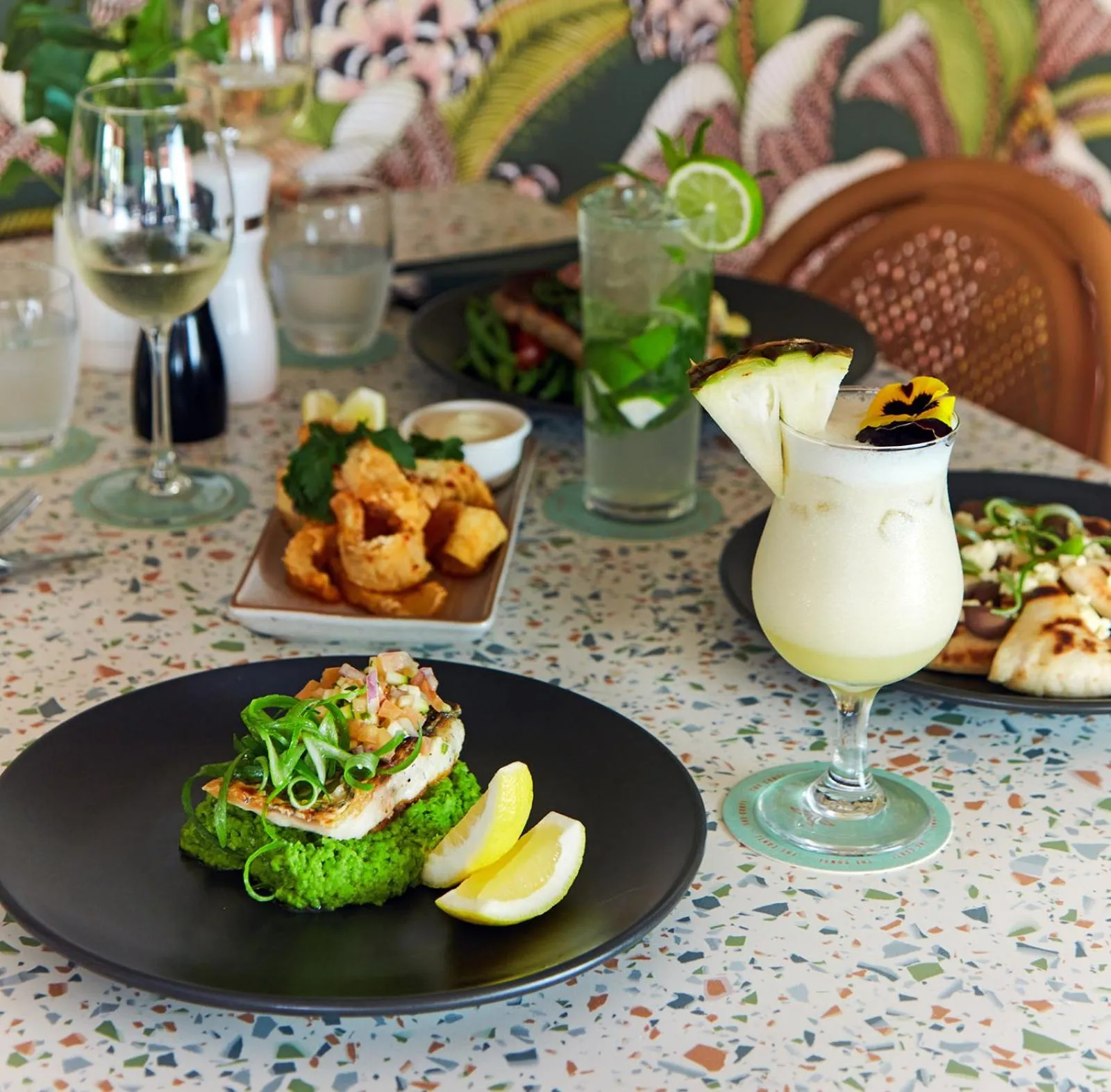 Restaurant/places to eat in The Continental Hotel