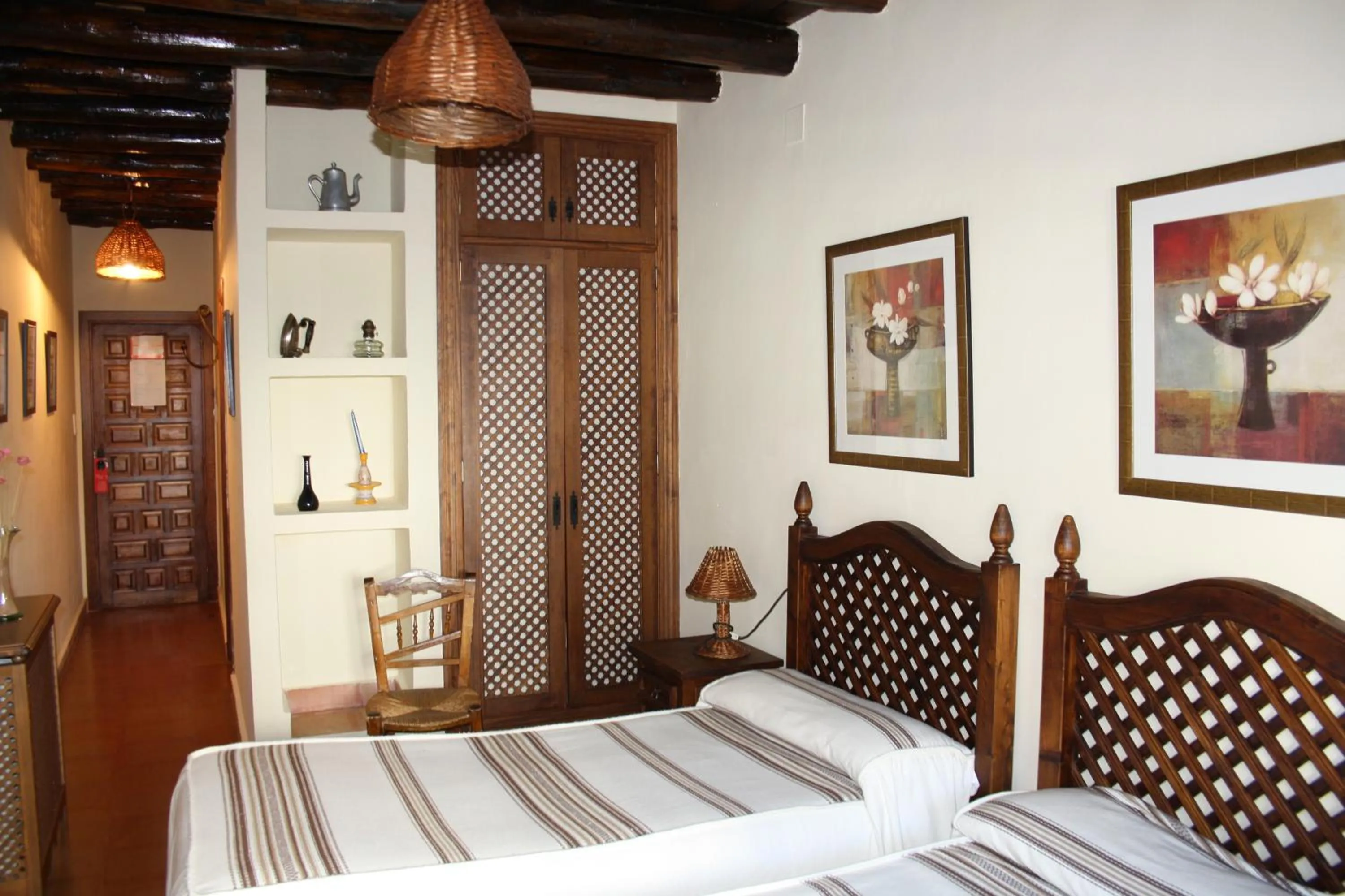 Bed in Hotel Rural San Roque