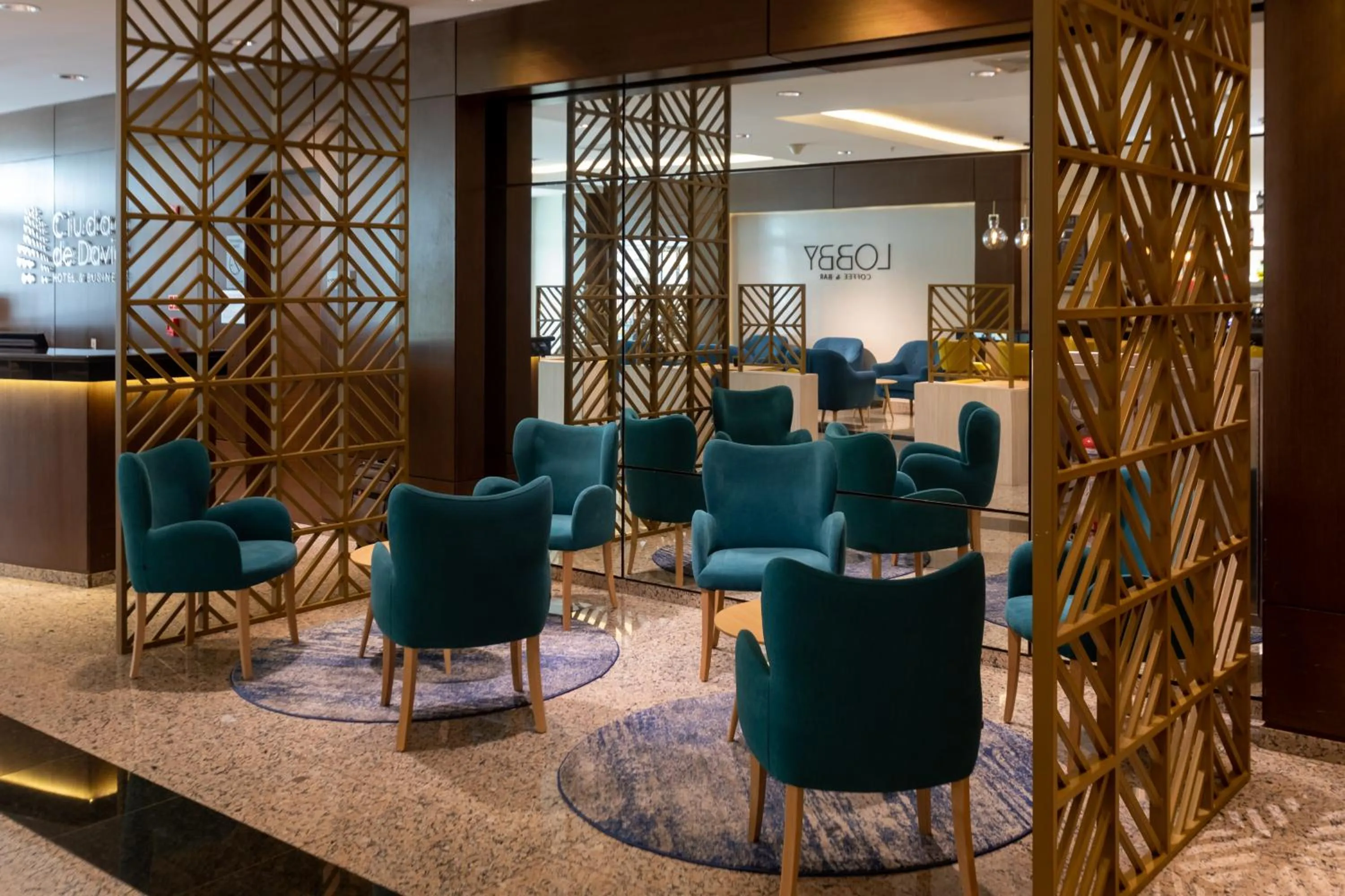 Living room in Hotel Ciudad de David