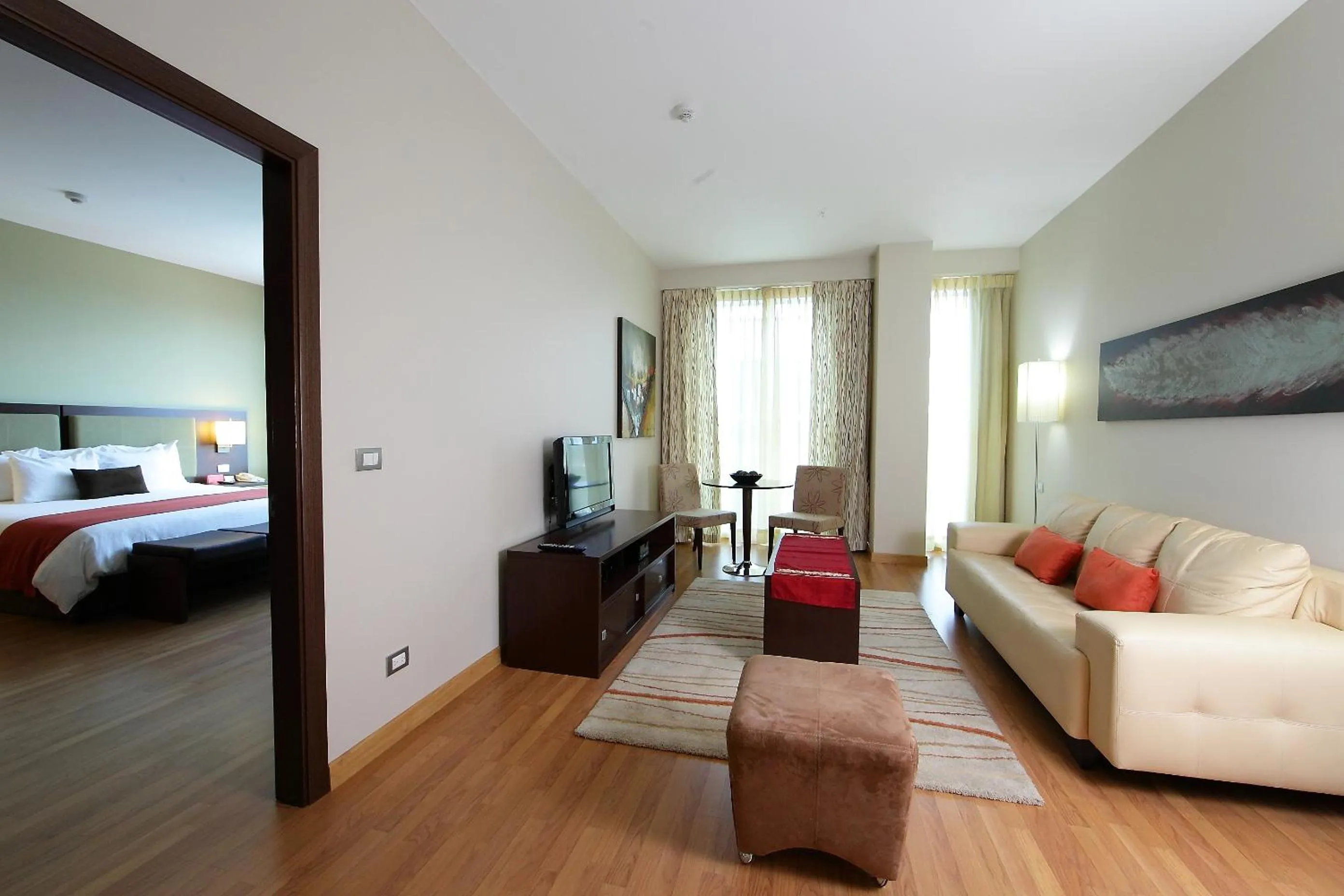 Living room, Bed in Hotel Ciudad de David