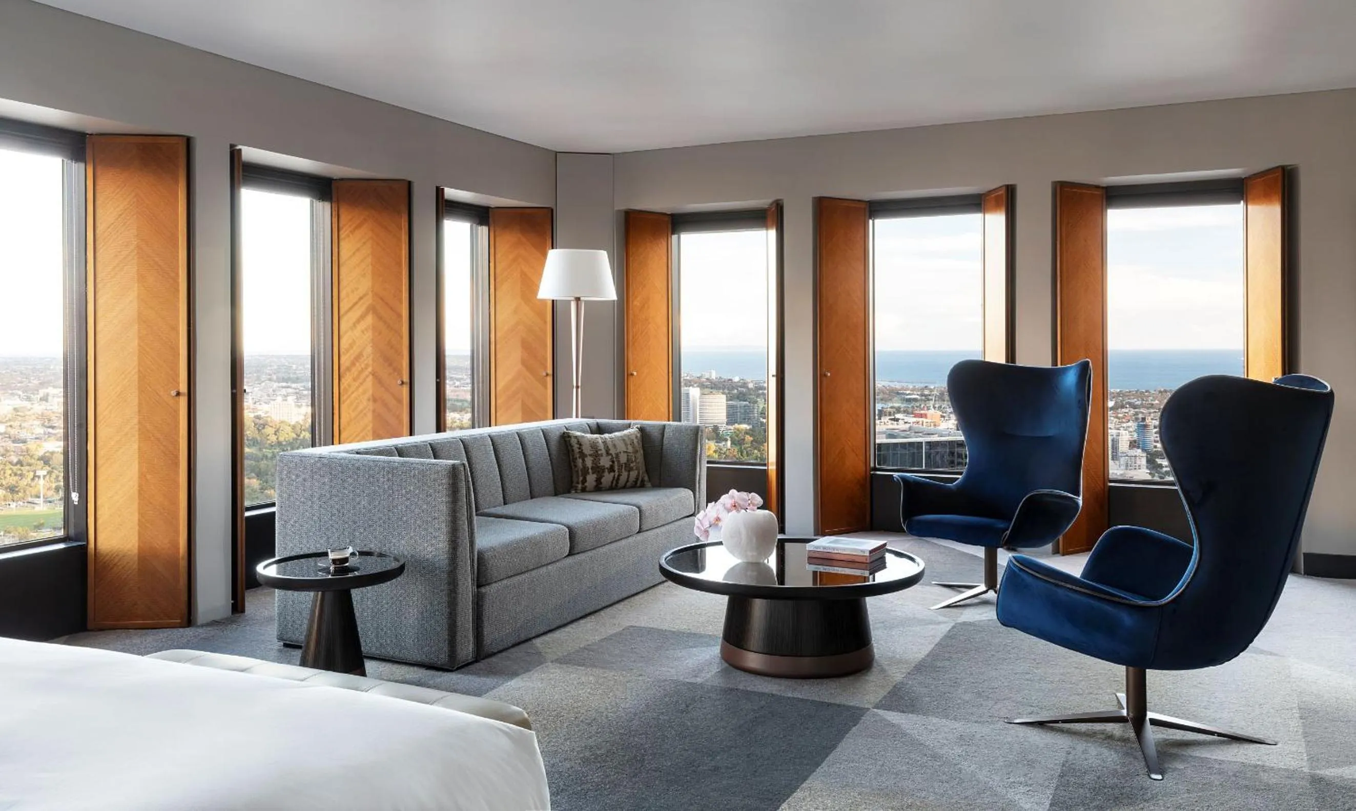 Property building, Bed in Sofitel Melbourne On Collins