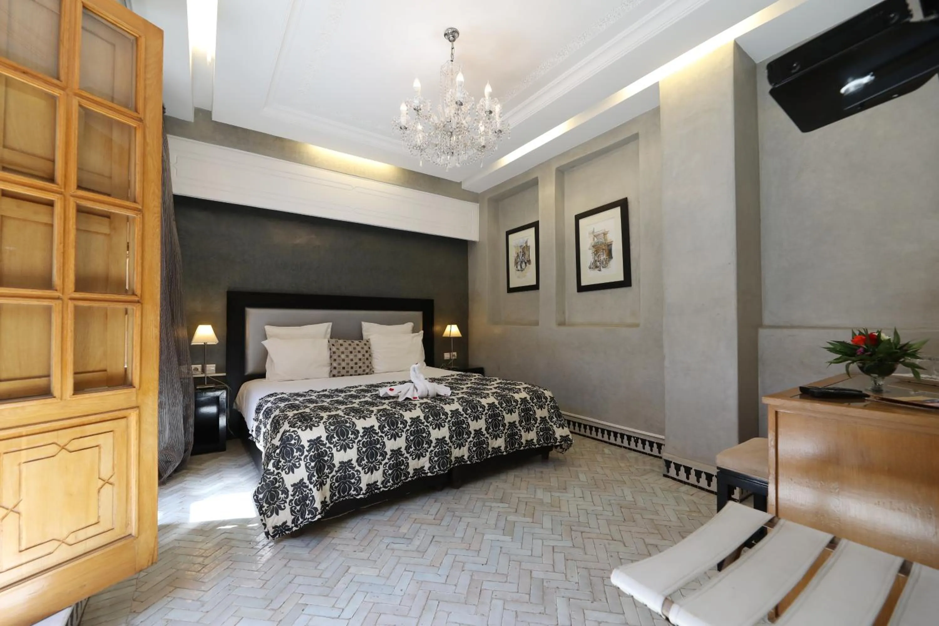 Bedroom, Bed in Riad L'Etoile D'Orient