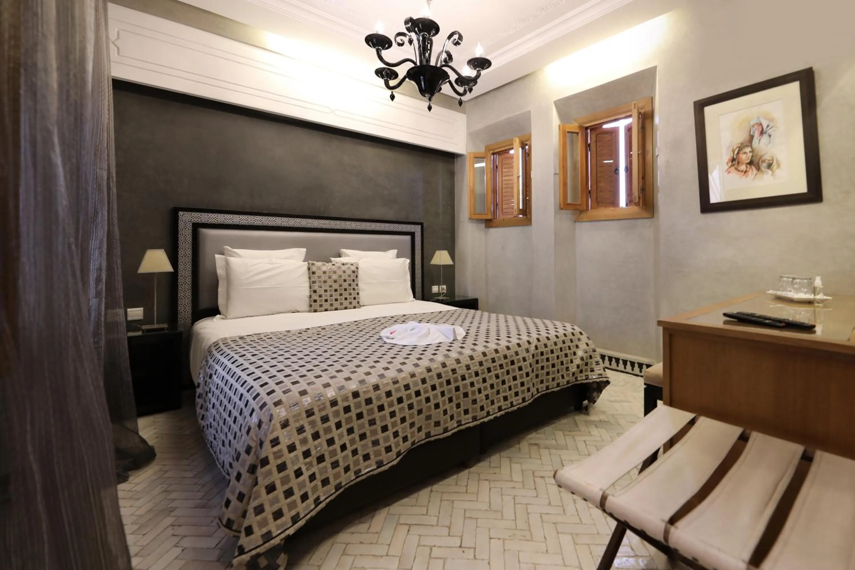 Bedroom, Bed in Riad L'Etoile D'Orient