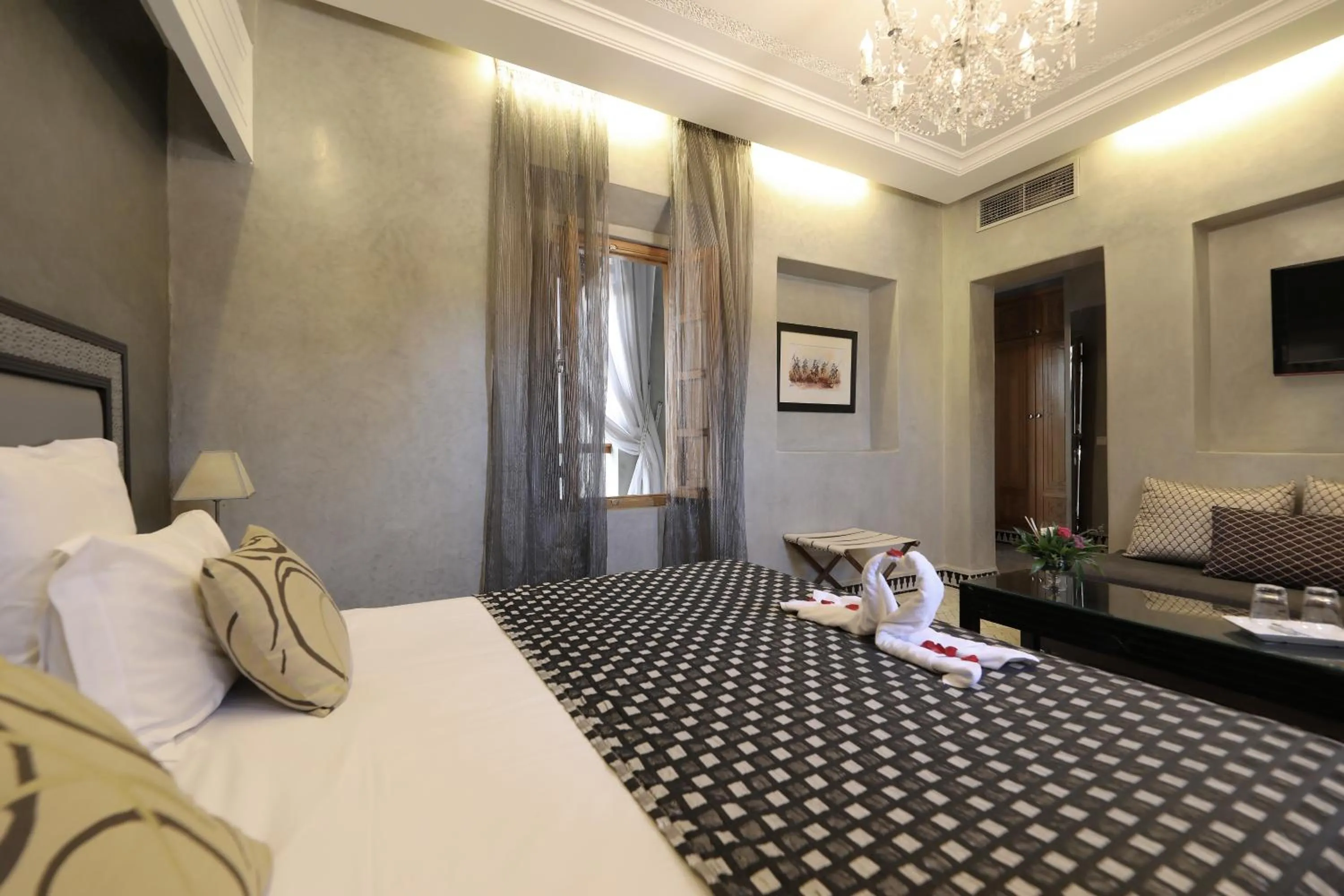 Bedroom, Bed in Riad L'Etoile D'Orient