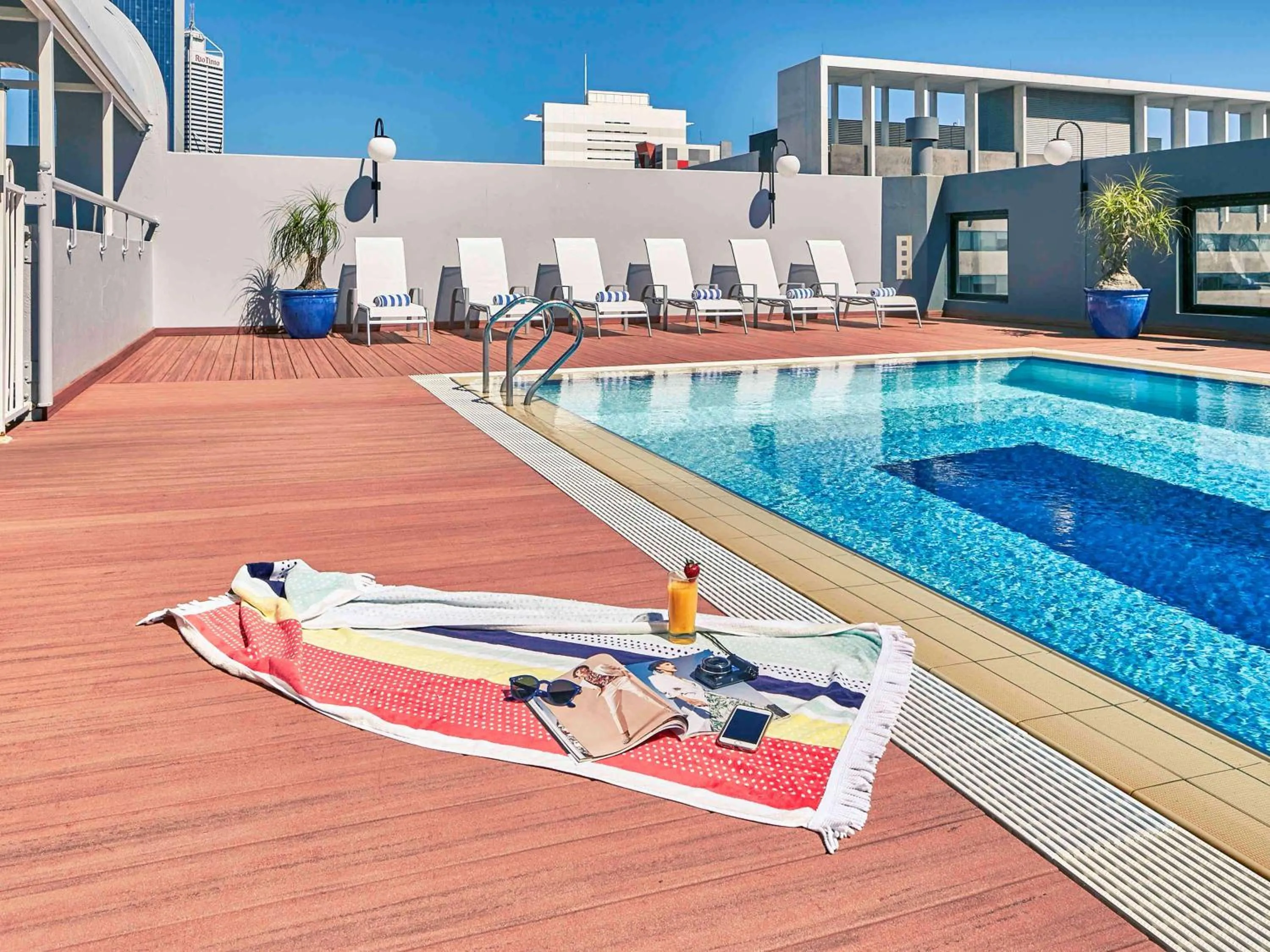 On site in Mercure Perth