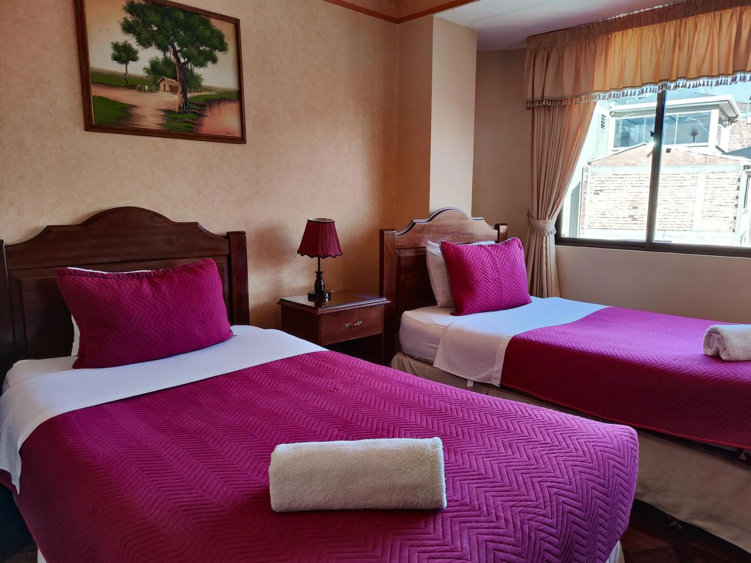 Bedroom, Bed in Hotel Diamante Azul