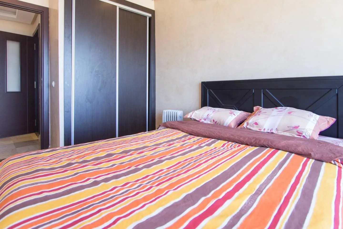 Bed in Res Mario 3 Lovely Apartment With Balcony & Sea View Free Wifi