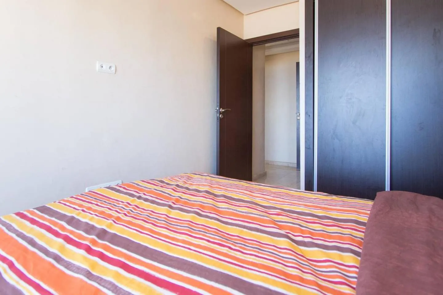 Bed in Res Mario 3 Lovely Apartment With Balcony & Sea View Free Wifi