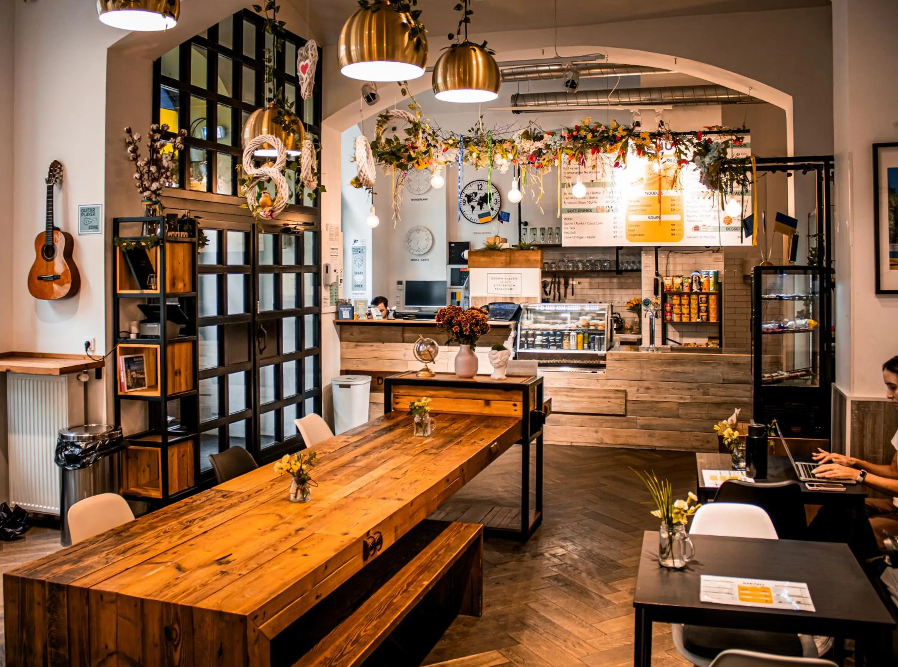 Lobby or reception in Prague Dream Hostel