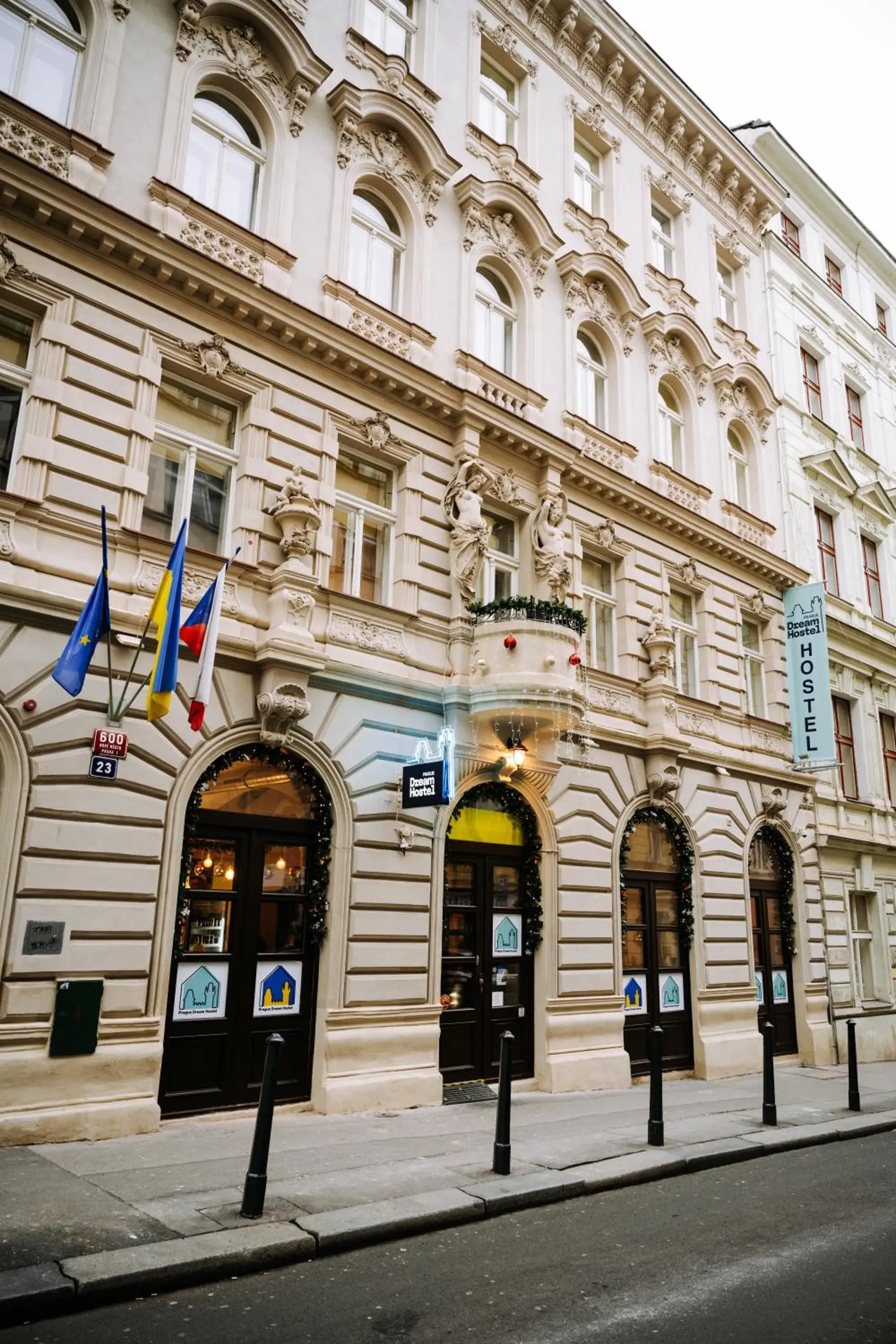 Property building in Prague Dream Hostel Property building in Prague Dream Hostel