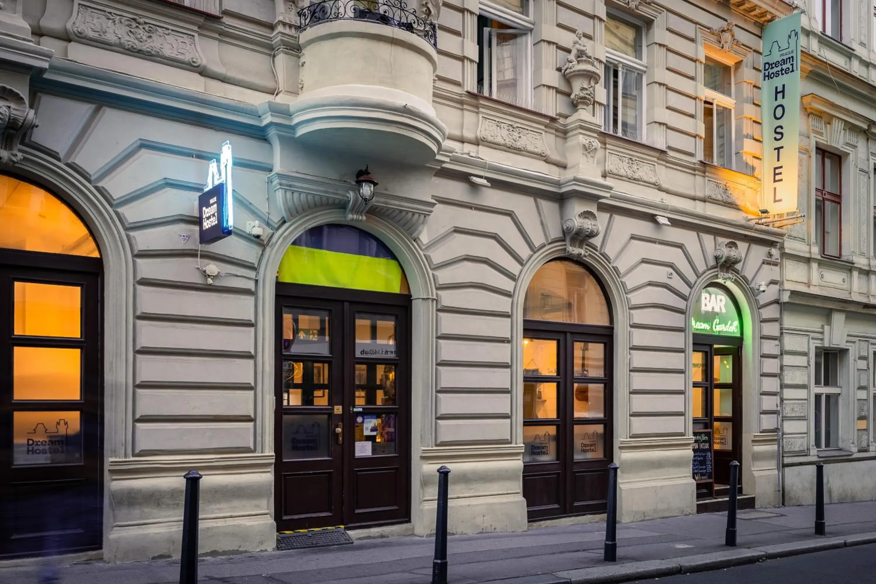 Property building in Prague Dream Hostel Property building in Prague Dream Hostel