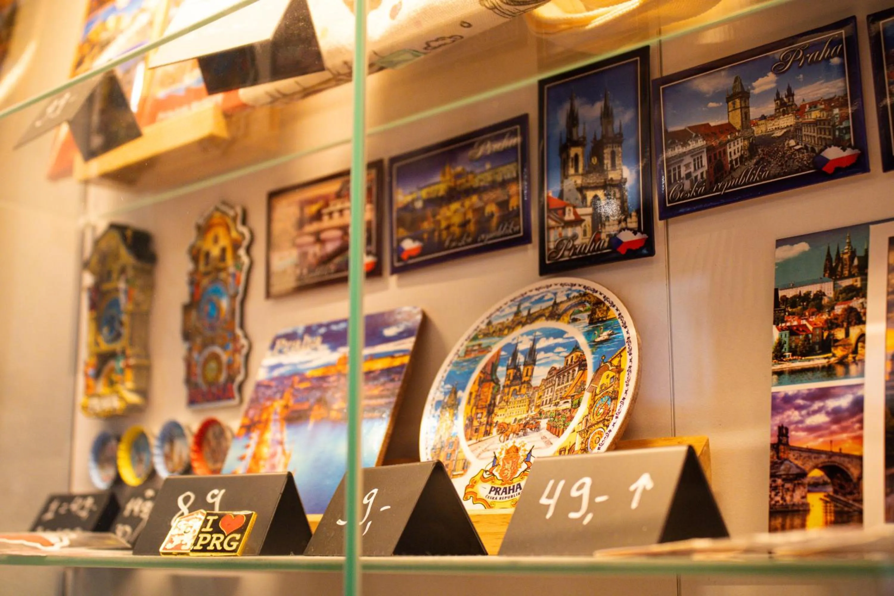 Lobby or reception in Prague Dream Hostel