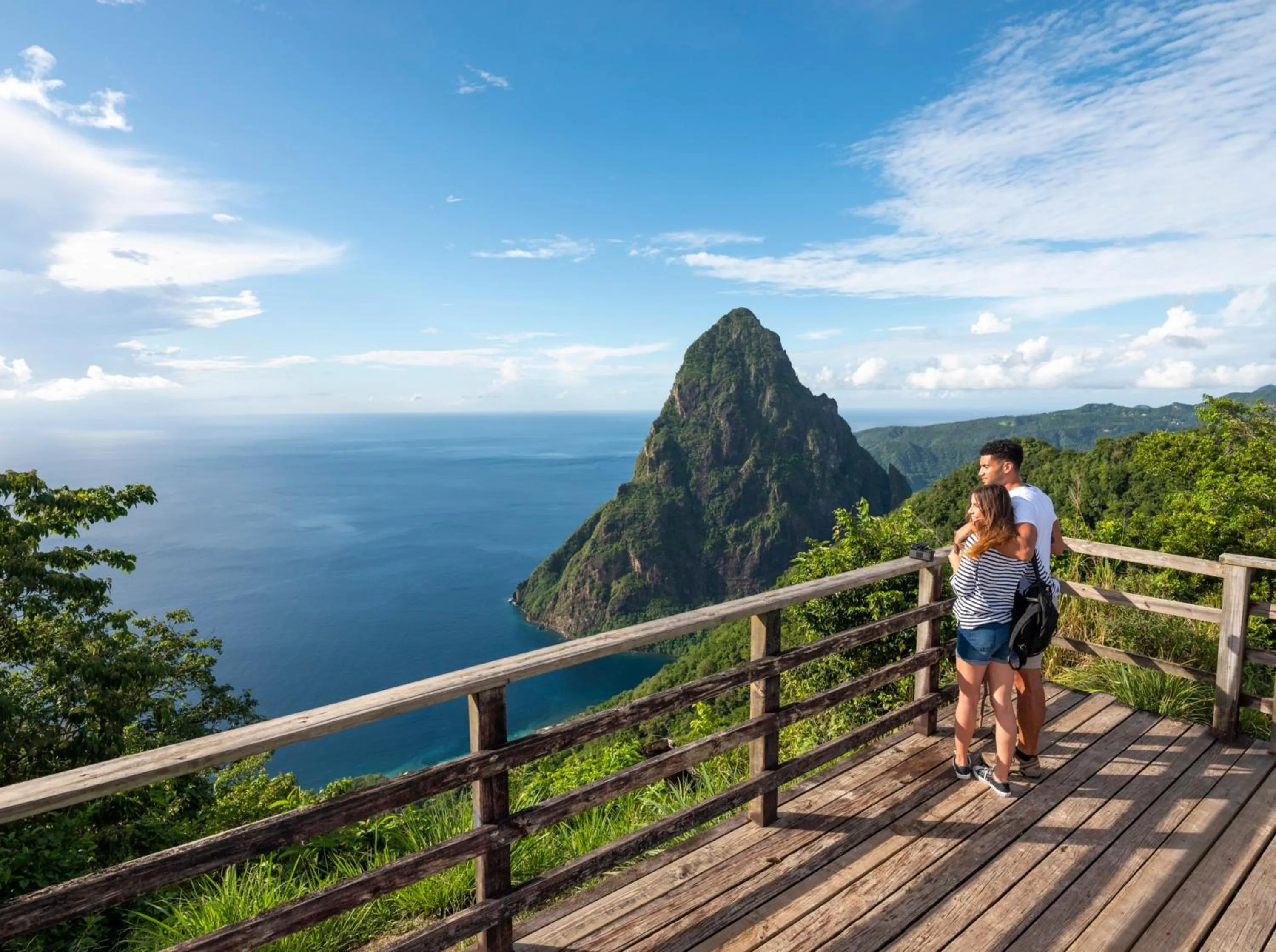 Hiking in Sugar Beach, A Viceroy Resort
