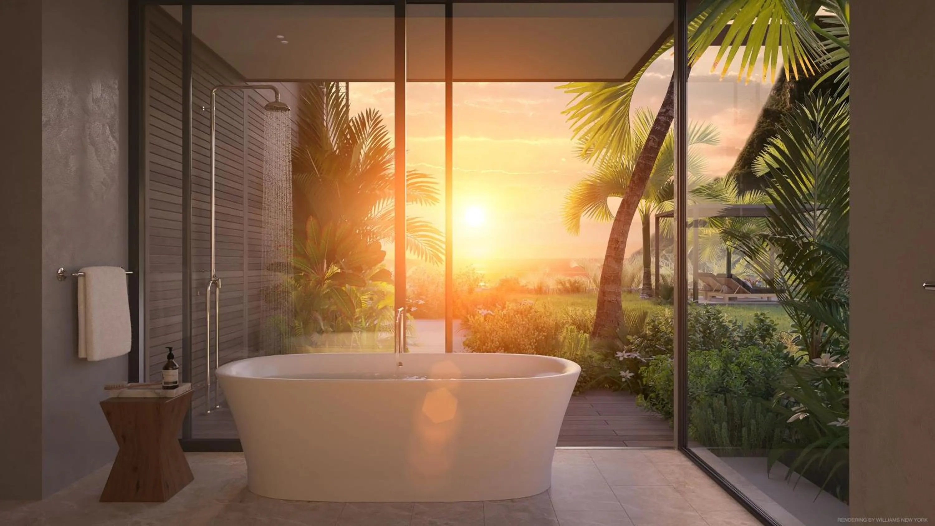Bathroom in Sugar Beach, A Viceroy Resort