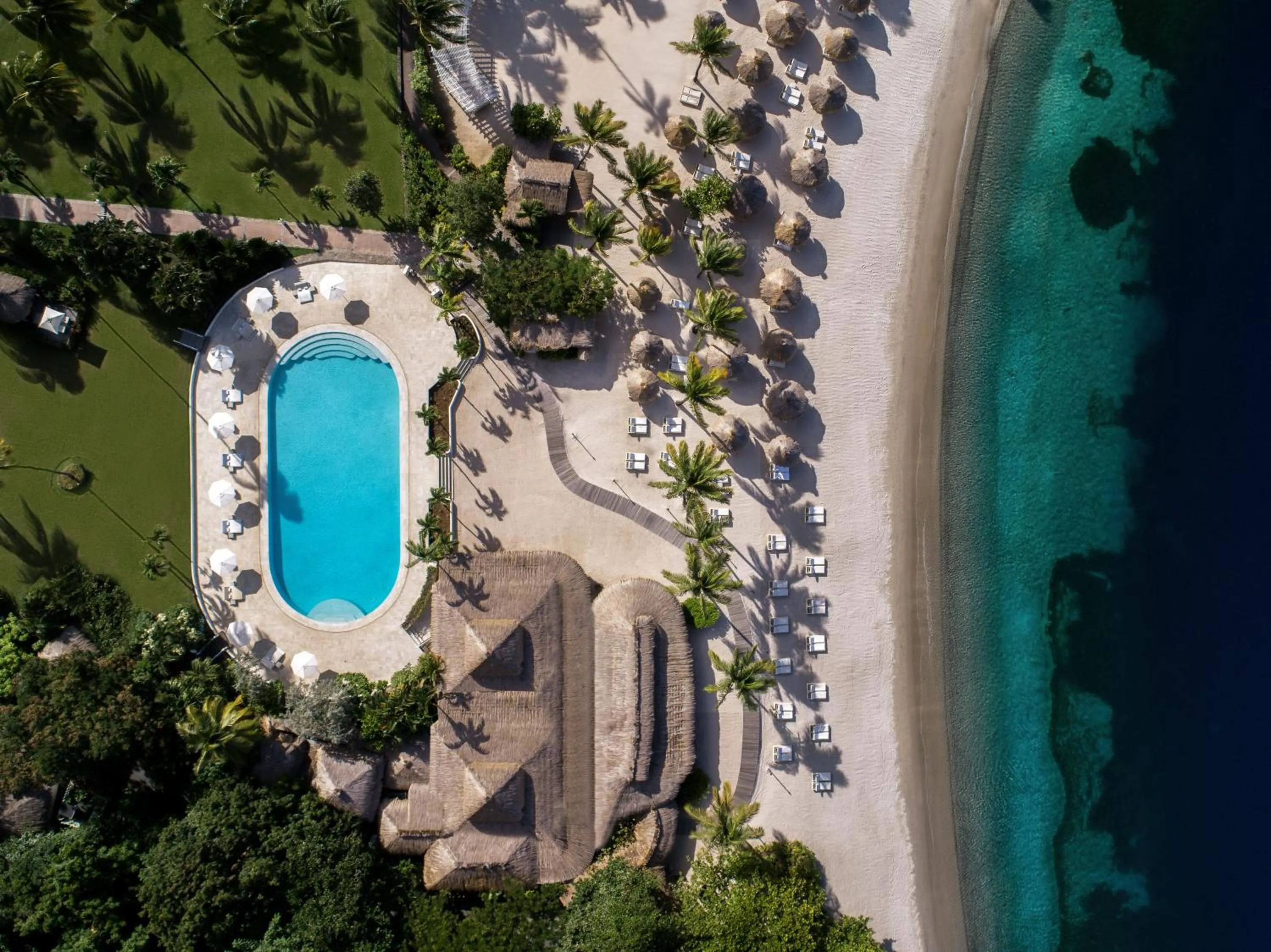 Bird's eye view in Sugar Beach, A Viceroy Resort